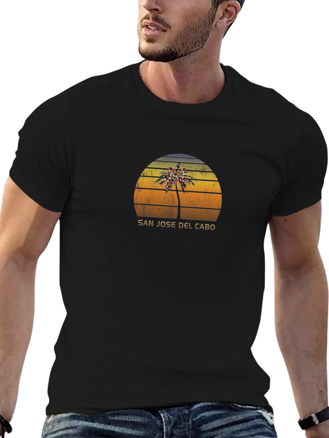 San Jose Del Cabo Palm Tree T-Shirt