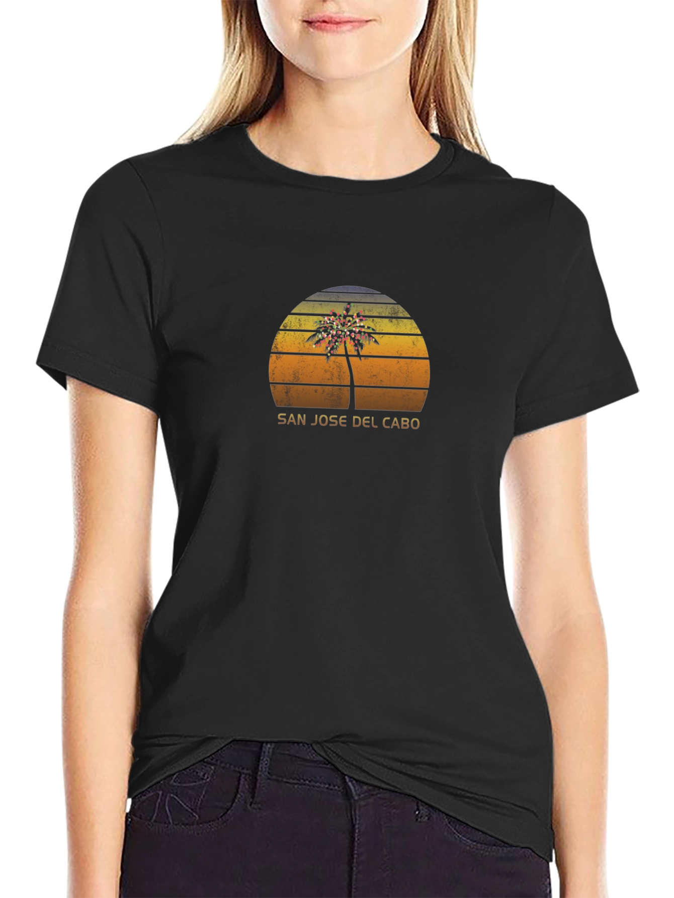 San Jose Del Cabo Palm Tree T-Shirt