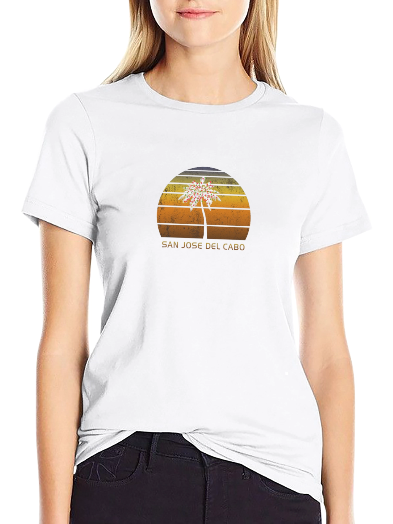 San Jose Del Cabo Palm Tree T-Shirt
