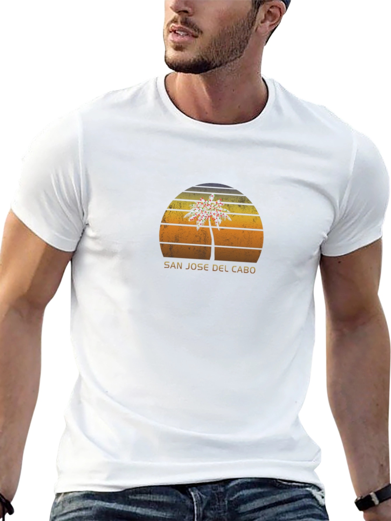San Jose Del Cabo Palm Tree T-Shirt