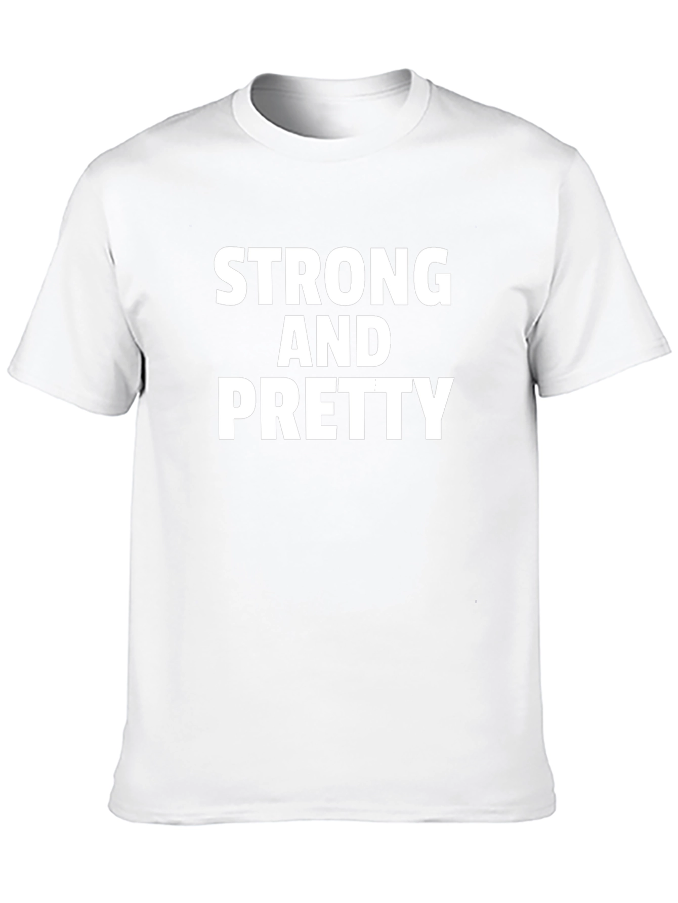 Strong and Pretty Black T-Shirt