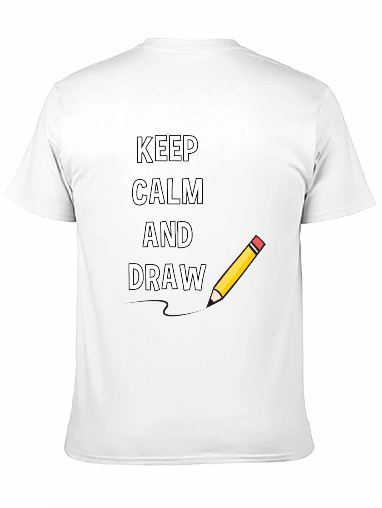 Keep Calm and Draw T-Shirt - Artist Apparel