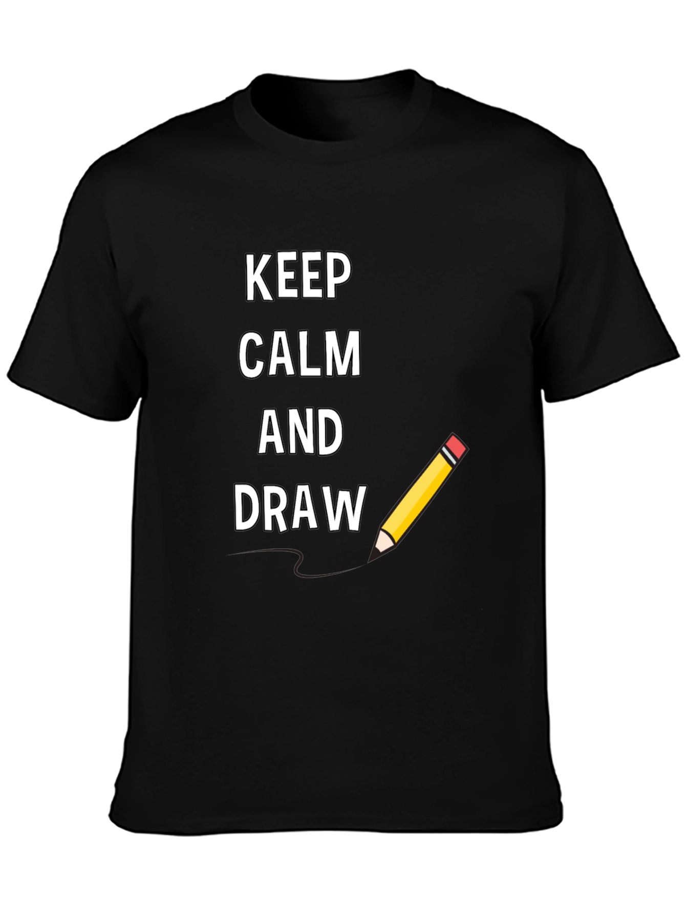 Keep Calm and Draw T-Shirt - Artist Apparel