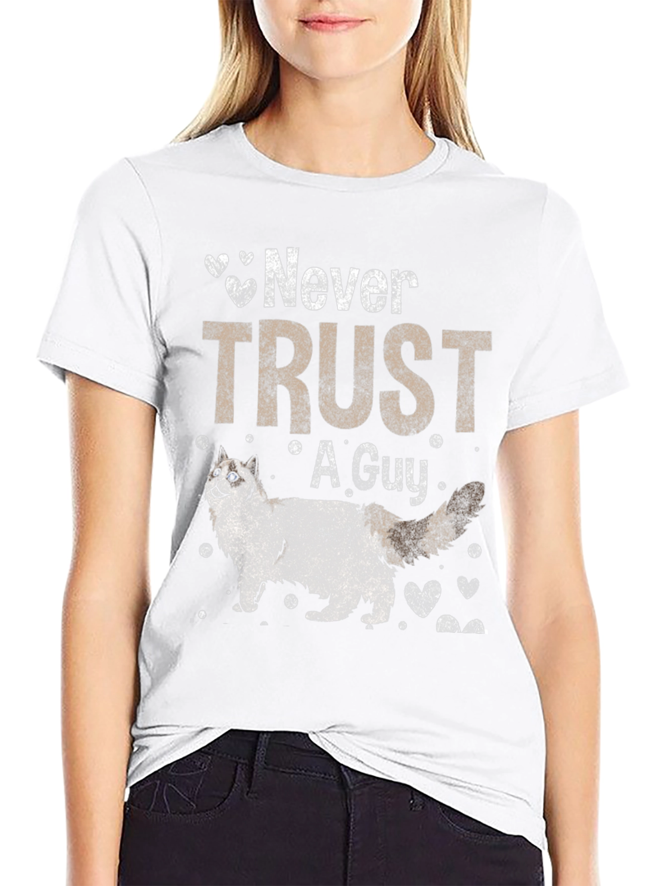 Never Trust A Guy T-Shirt