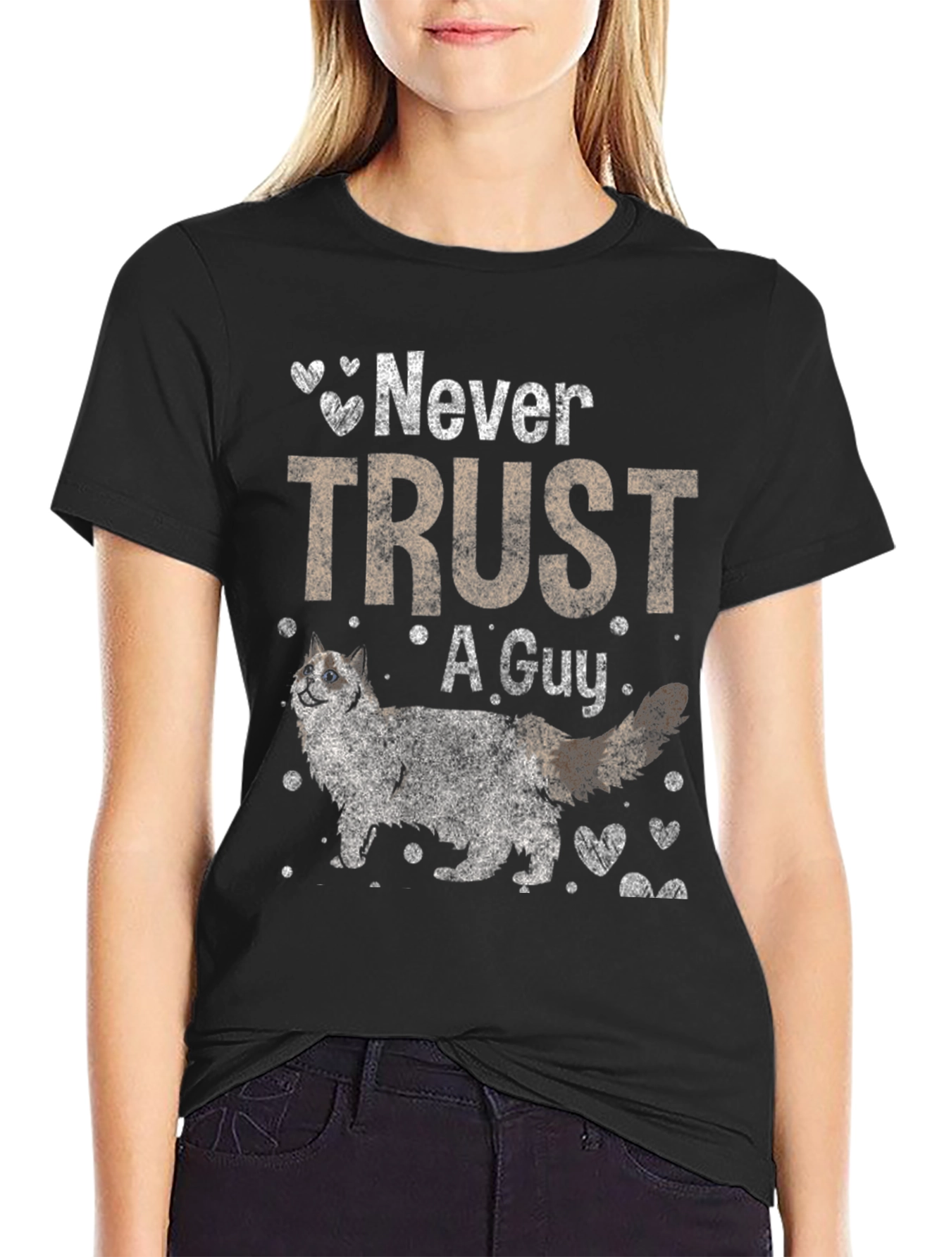 Never Trust A Guy T-Shirt