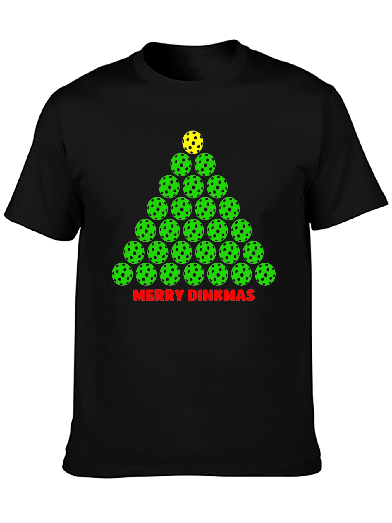 Merry Dinkmas Pickleball T-Shirt