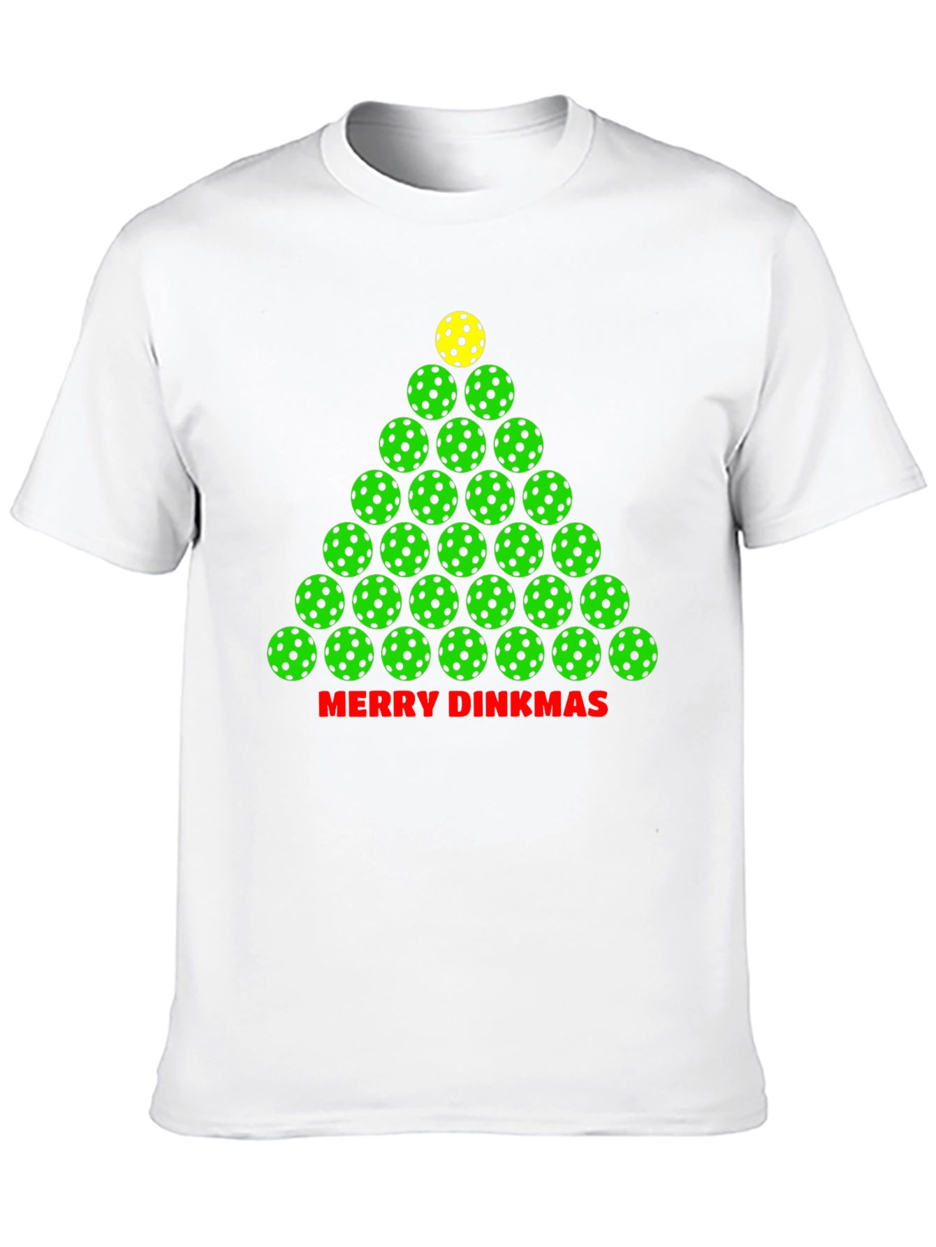 Merry Dinkmas Pickleball T-Shirt