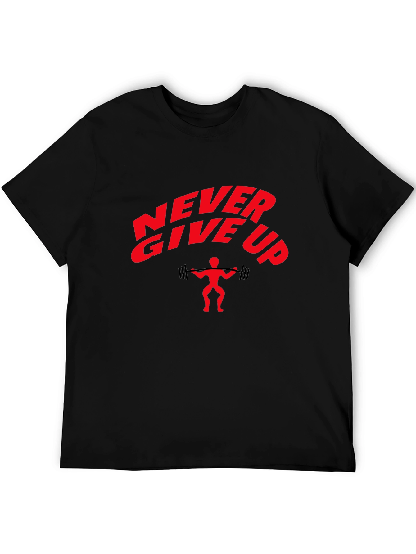 Never Give Up Graphic T-Shirt