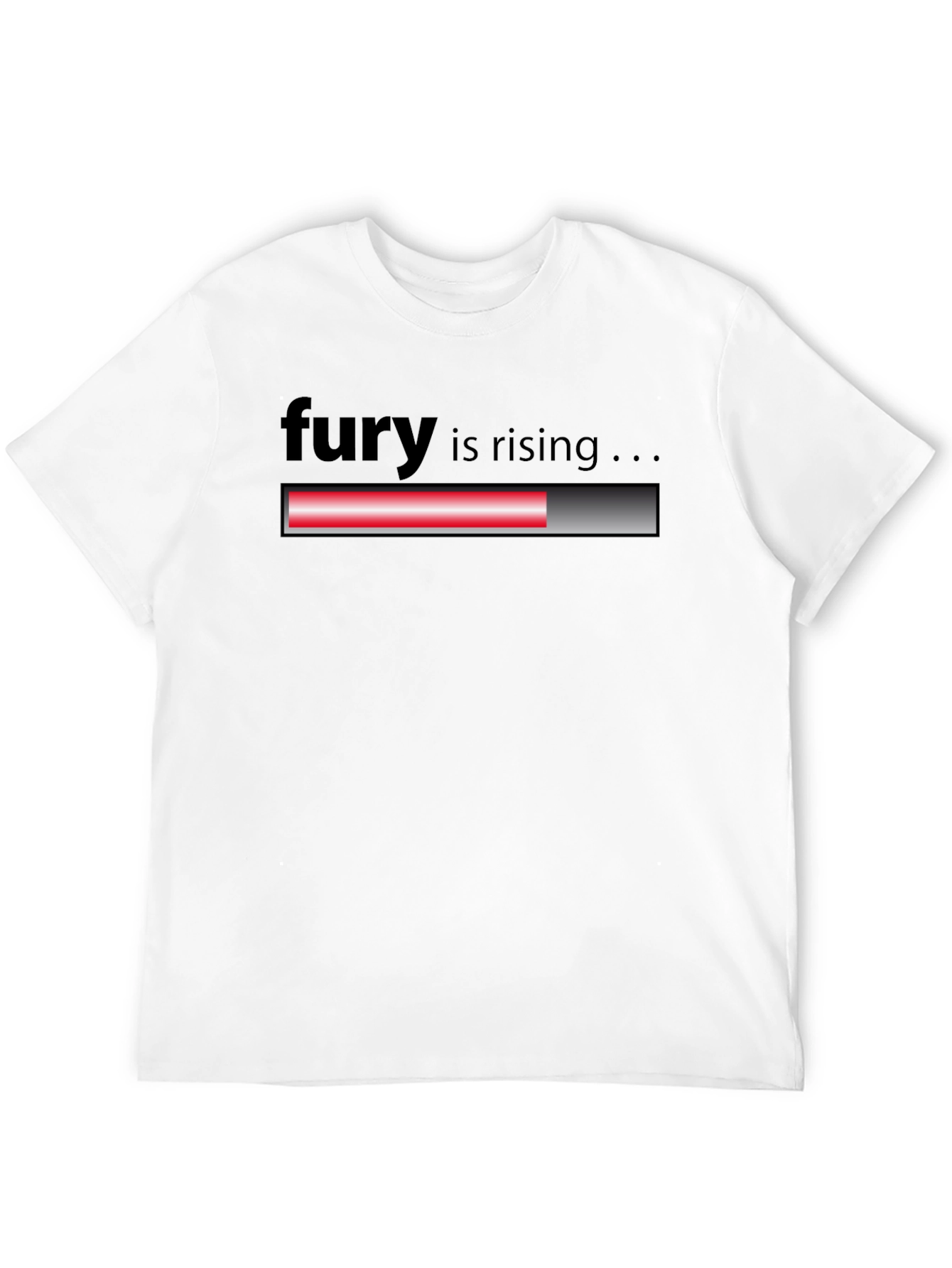 Fury is Rising Graphic T-Shirt - Black
