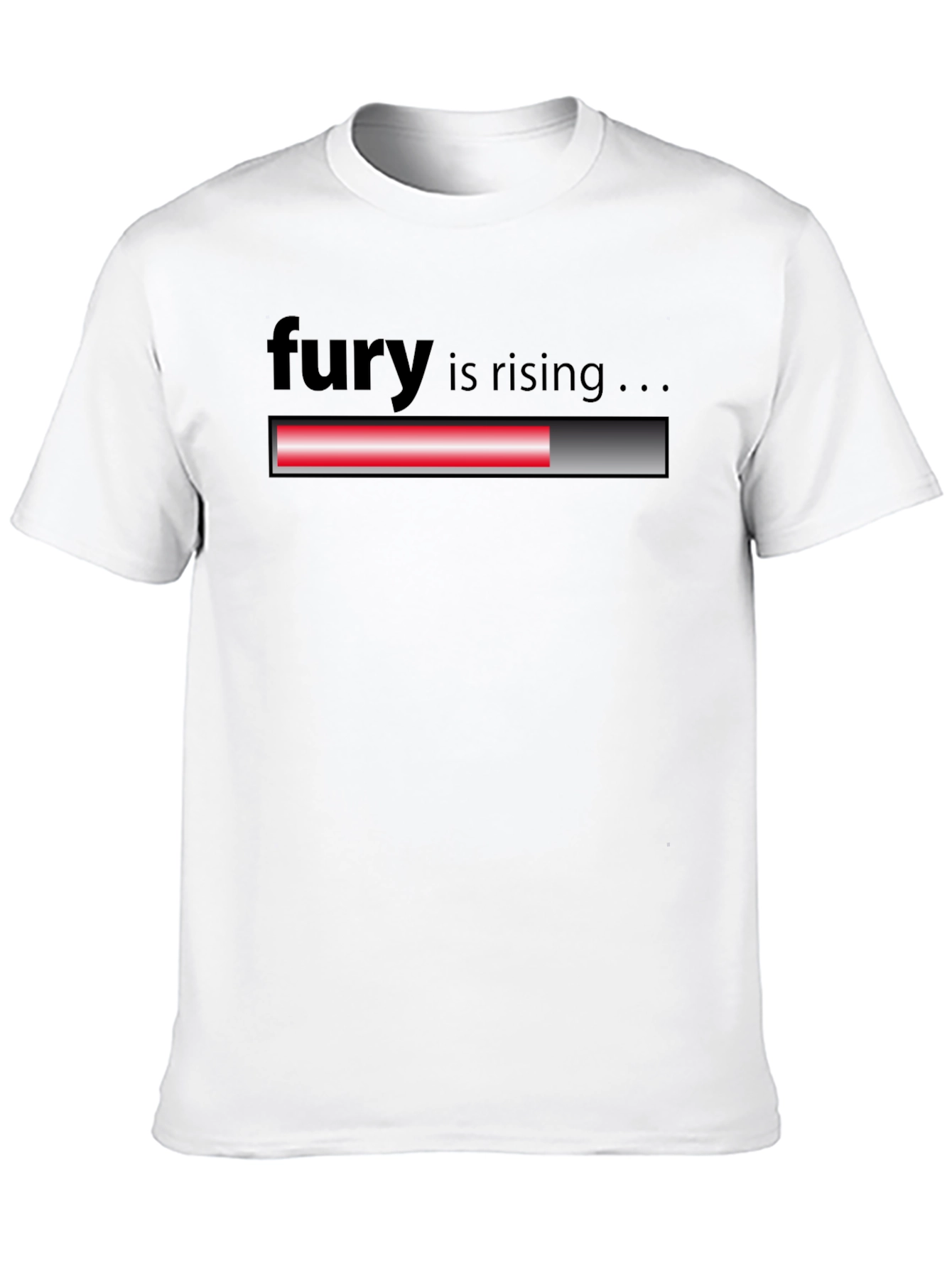 Fury is Rising Graphic T-Shirt - Black