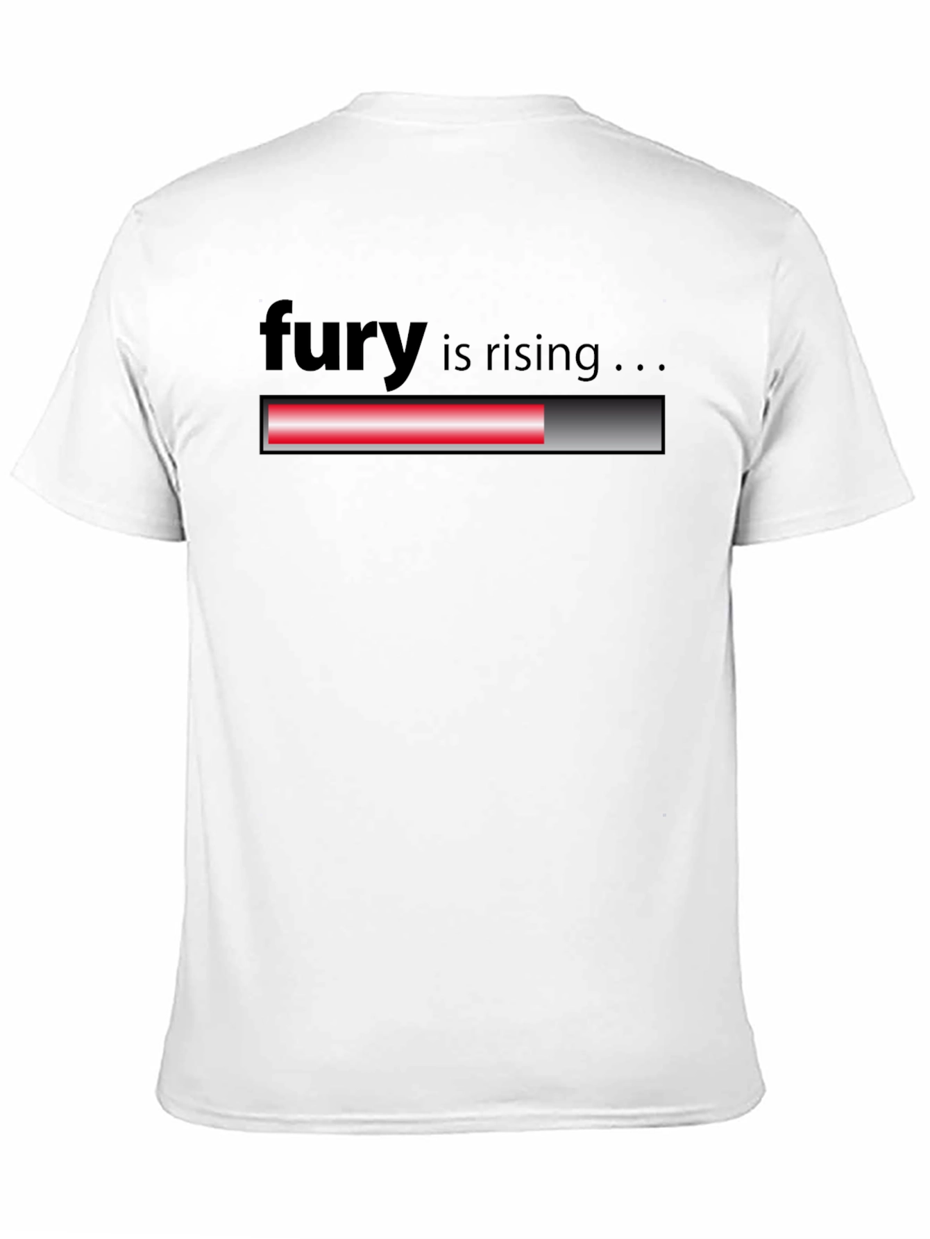 Fury is Rising Graphic T-Shirt - Black