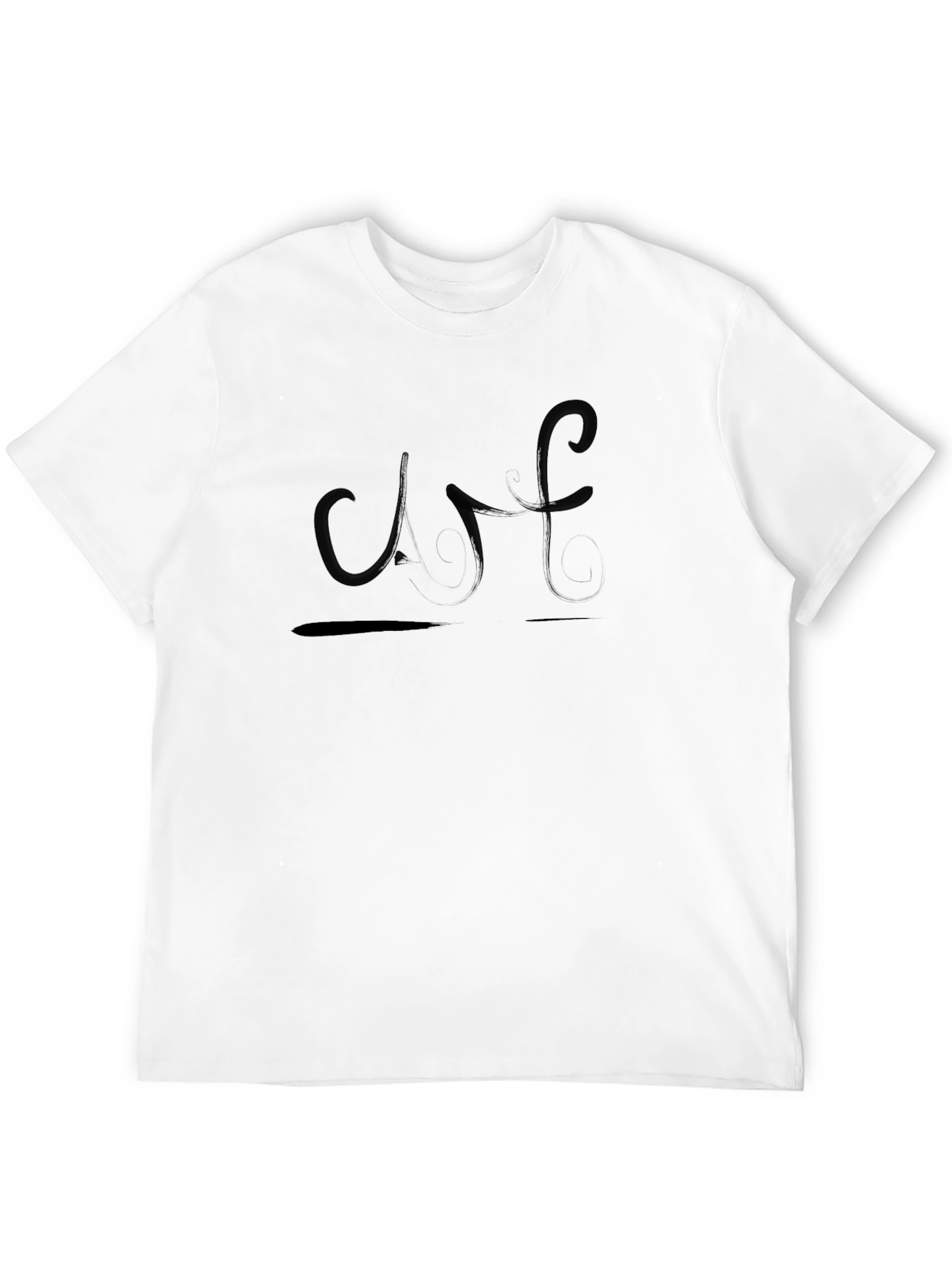 Stylish Black Graphic Print T-Shirt