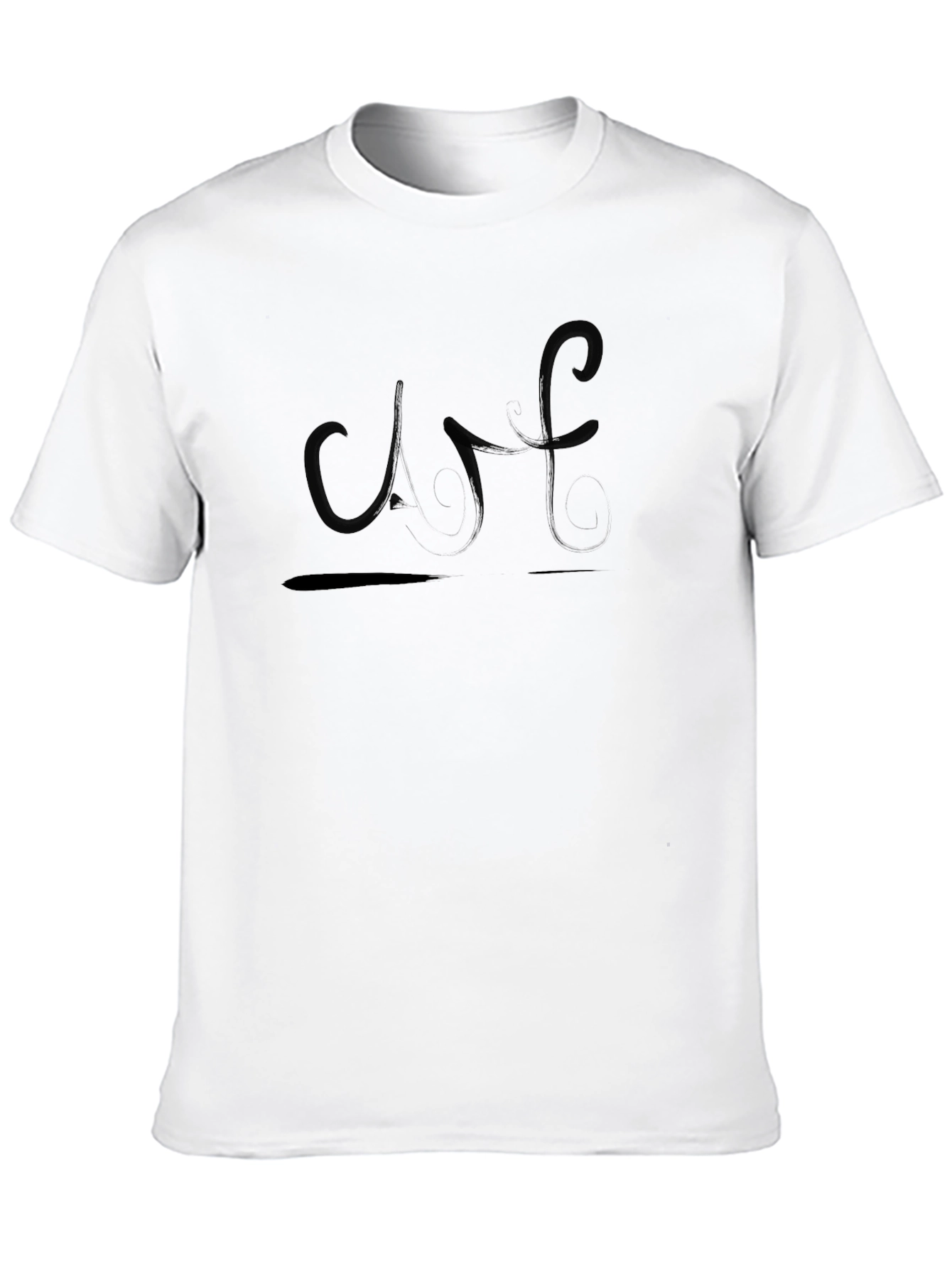 Stylish Black Graphic Print T-Shirt