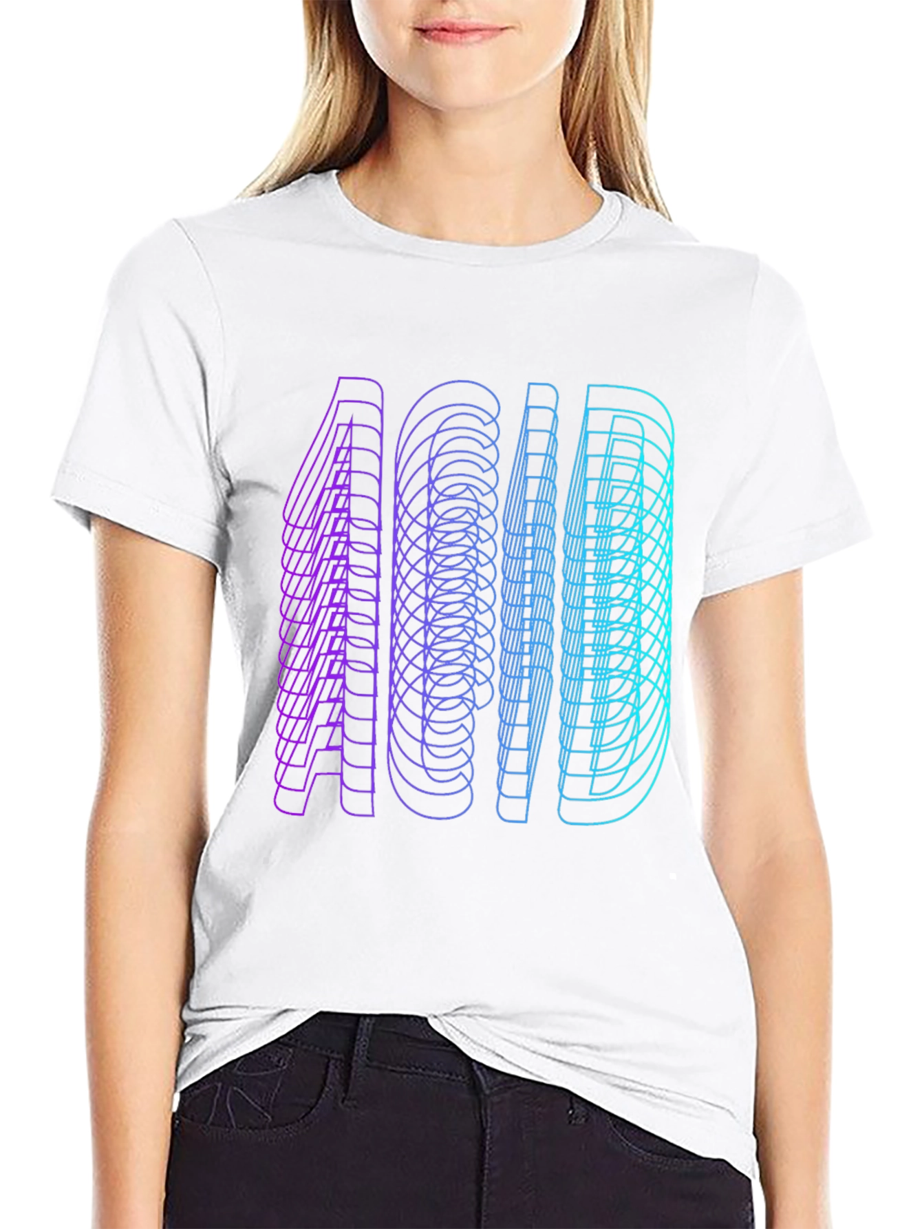 ACID Graphic Tee - Black T-Shirt