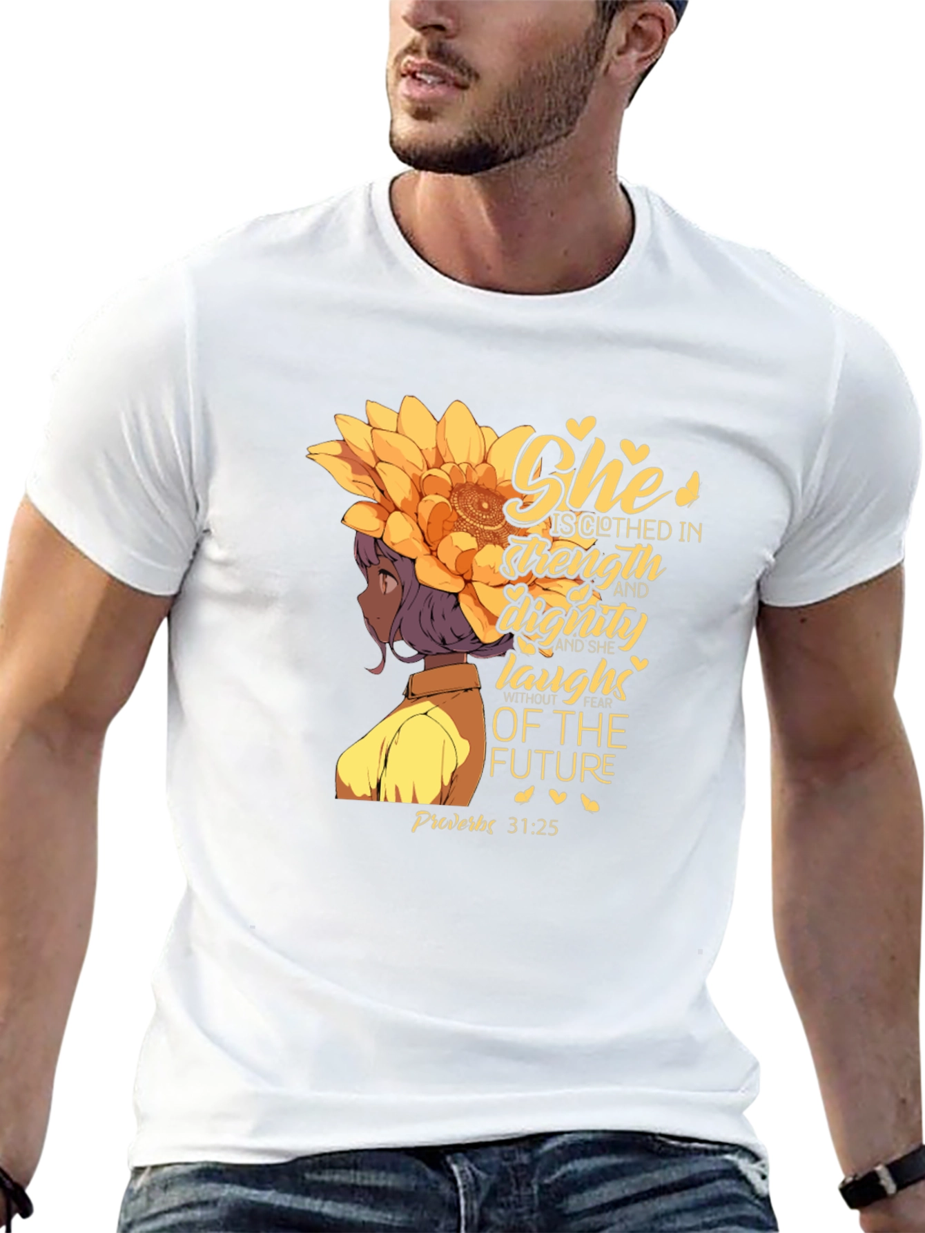 Strength and Dignity Black T-Shirt