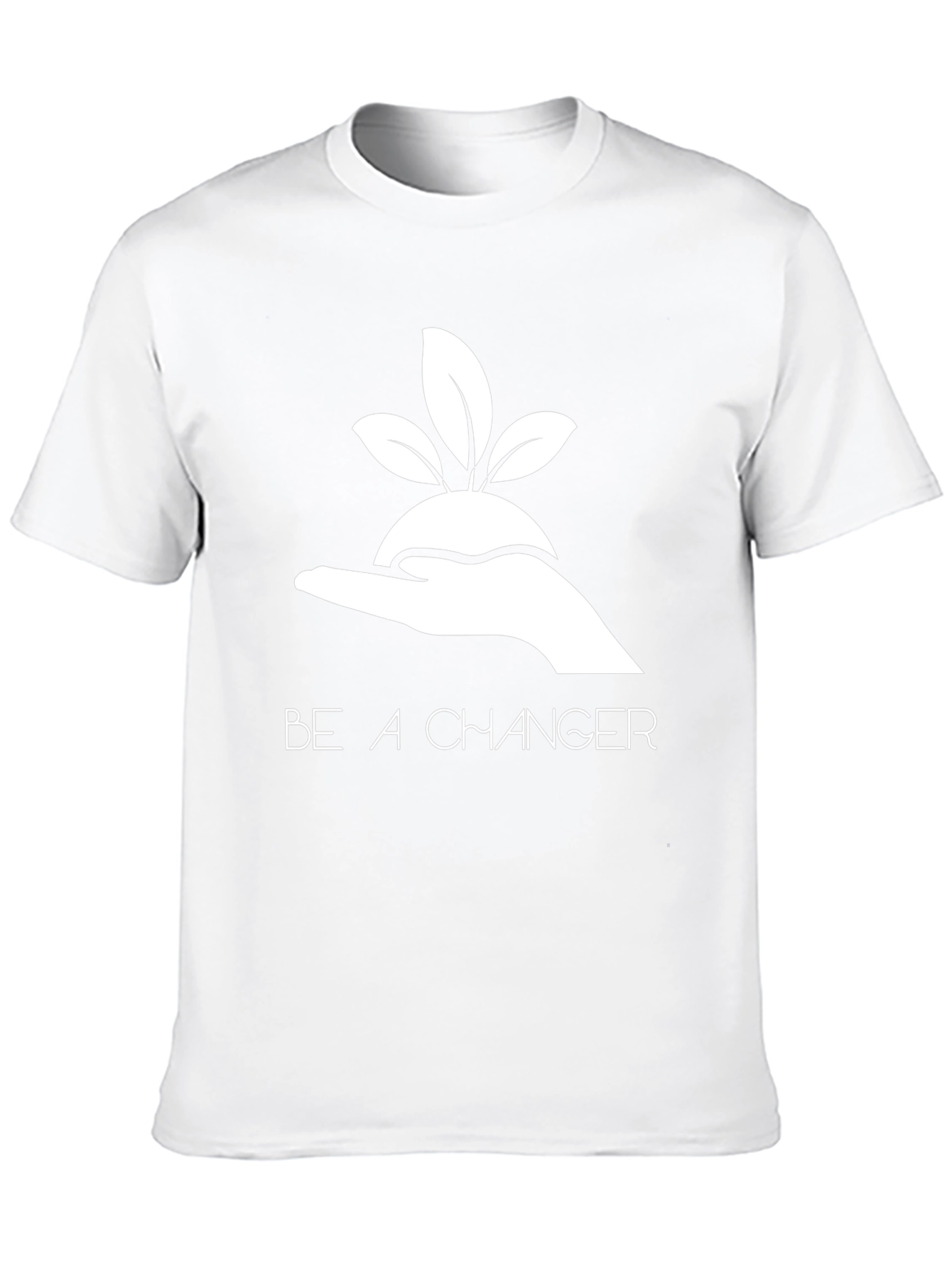 Eco-Friendly Be A Changer Graphic Tee