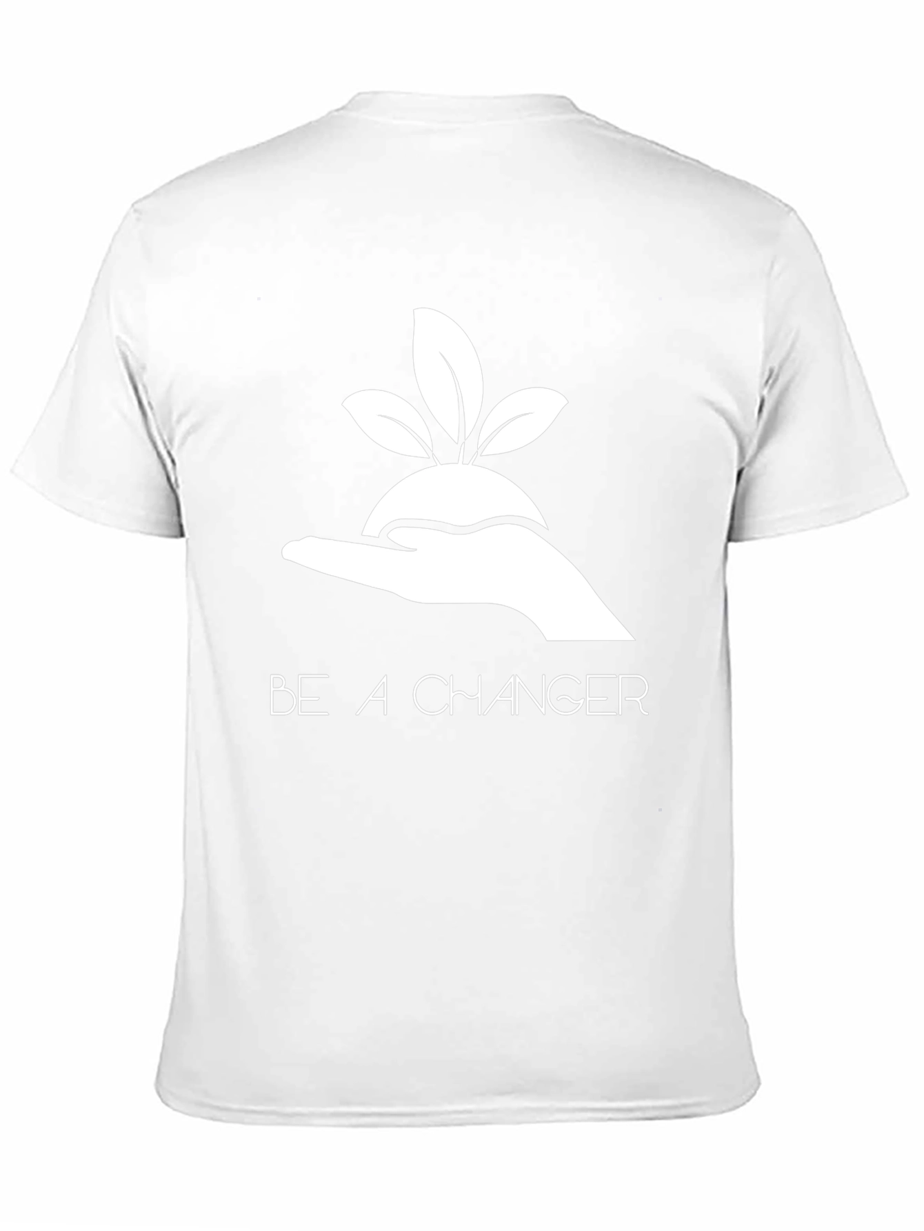 Eco-Friendly Be A Changer Graphic Tee