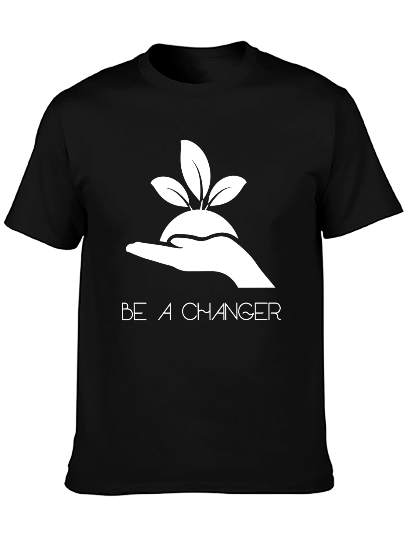 Eco-Friendly Be A Changer Graphic Tee
