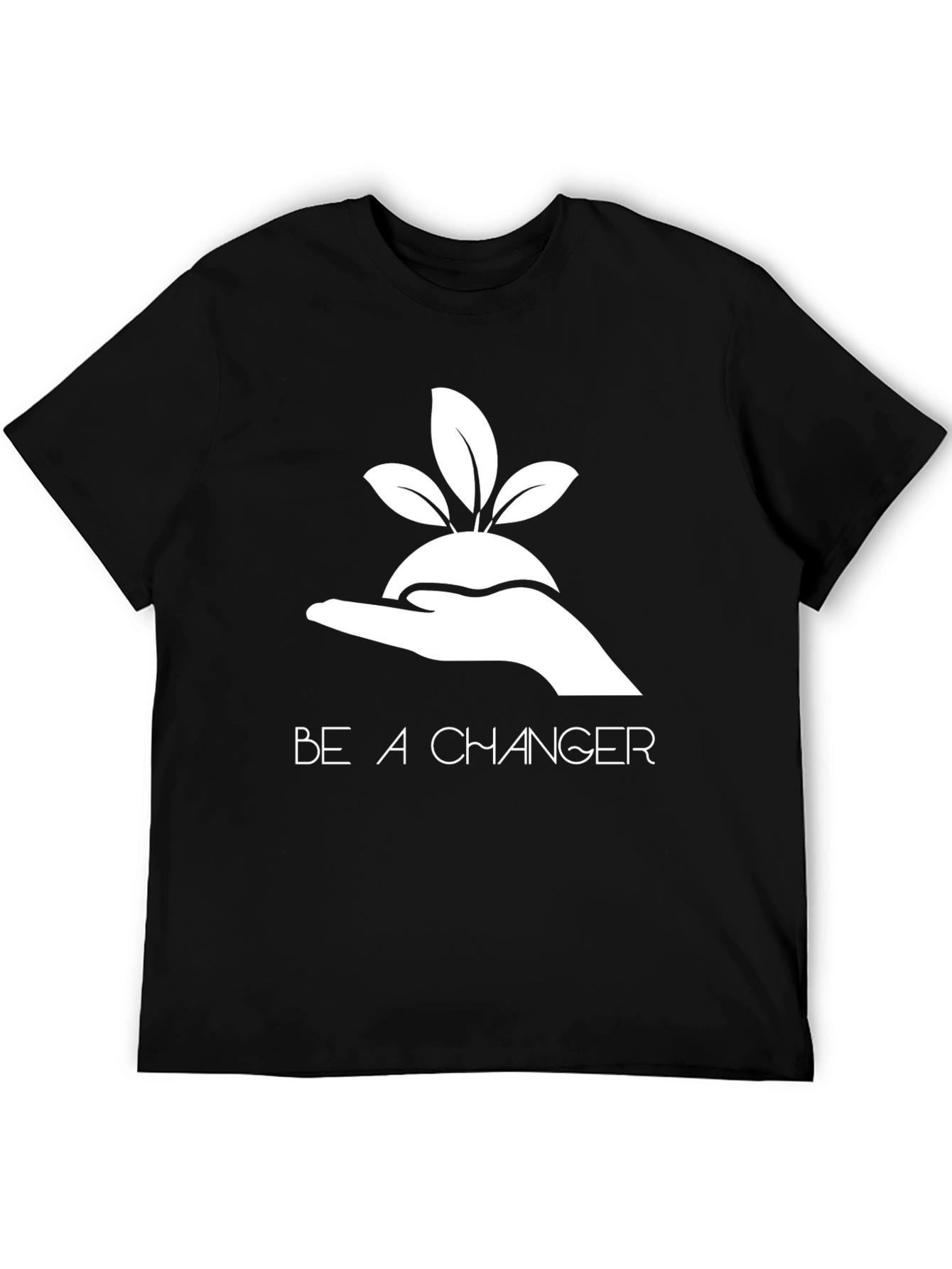 Eco-Friendly Be A Changer Graphic Tee