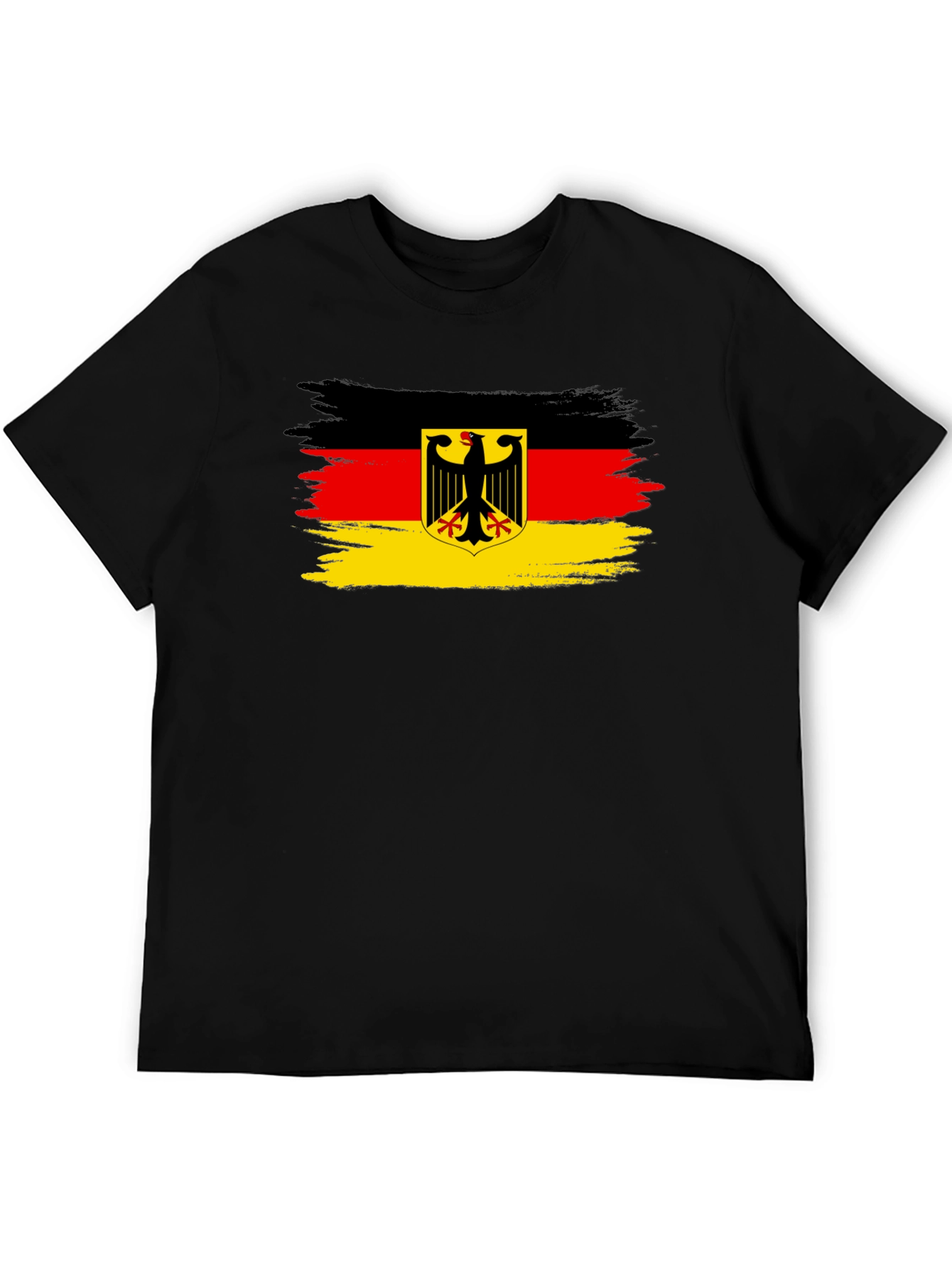 Germany Flag T-Shirt - Mens Black Tee
