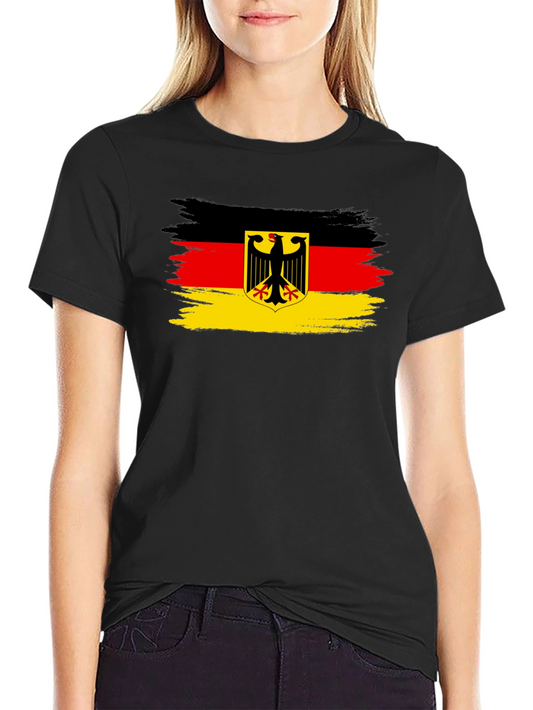 Germany Flag T-Shirt - Mens Black Tee