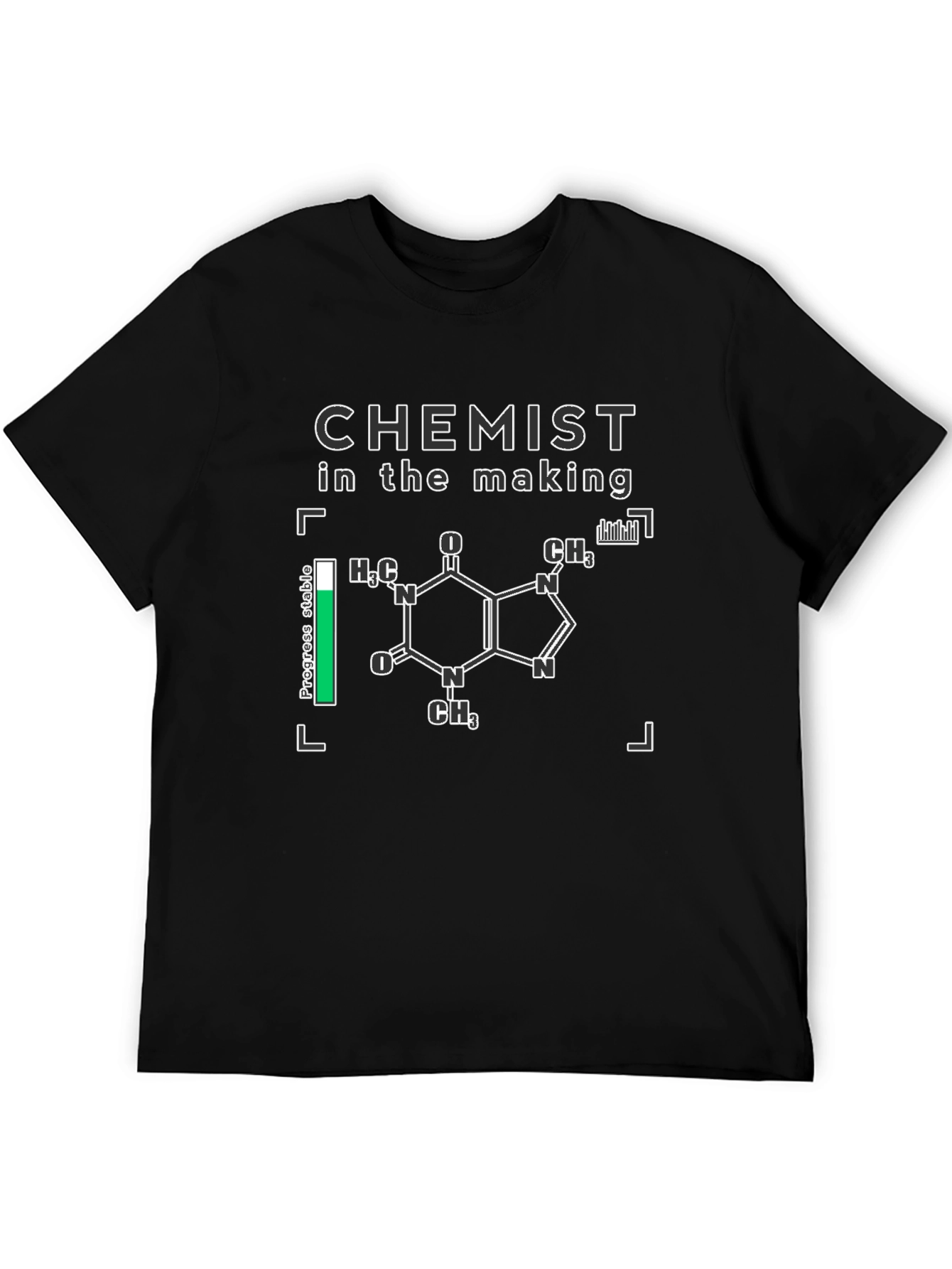 Chemist in the Making Black T-Shirt