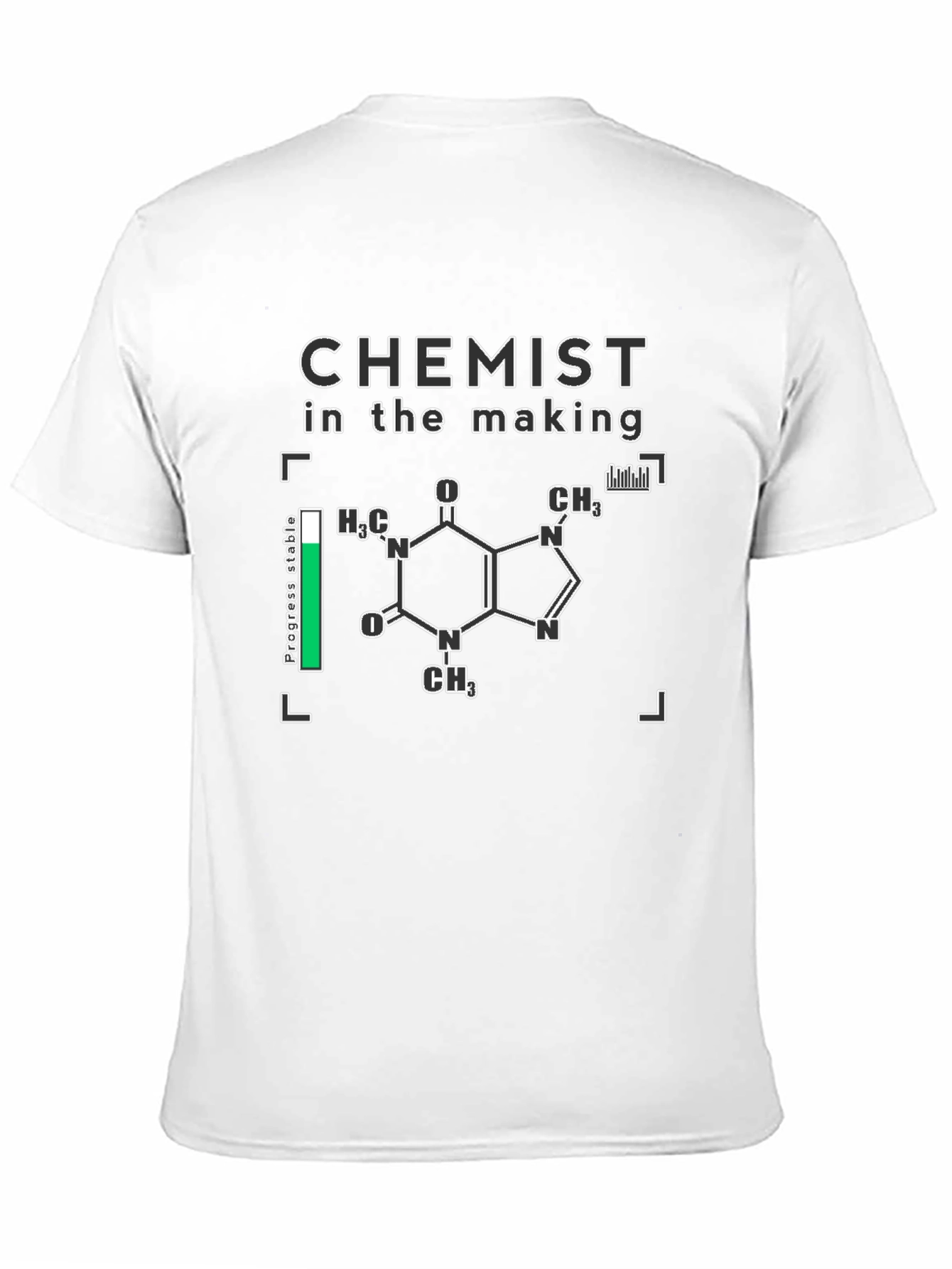 Chemist in the Making Black T-Shirt