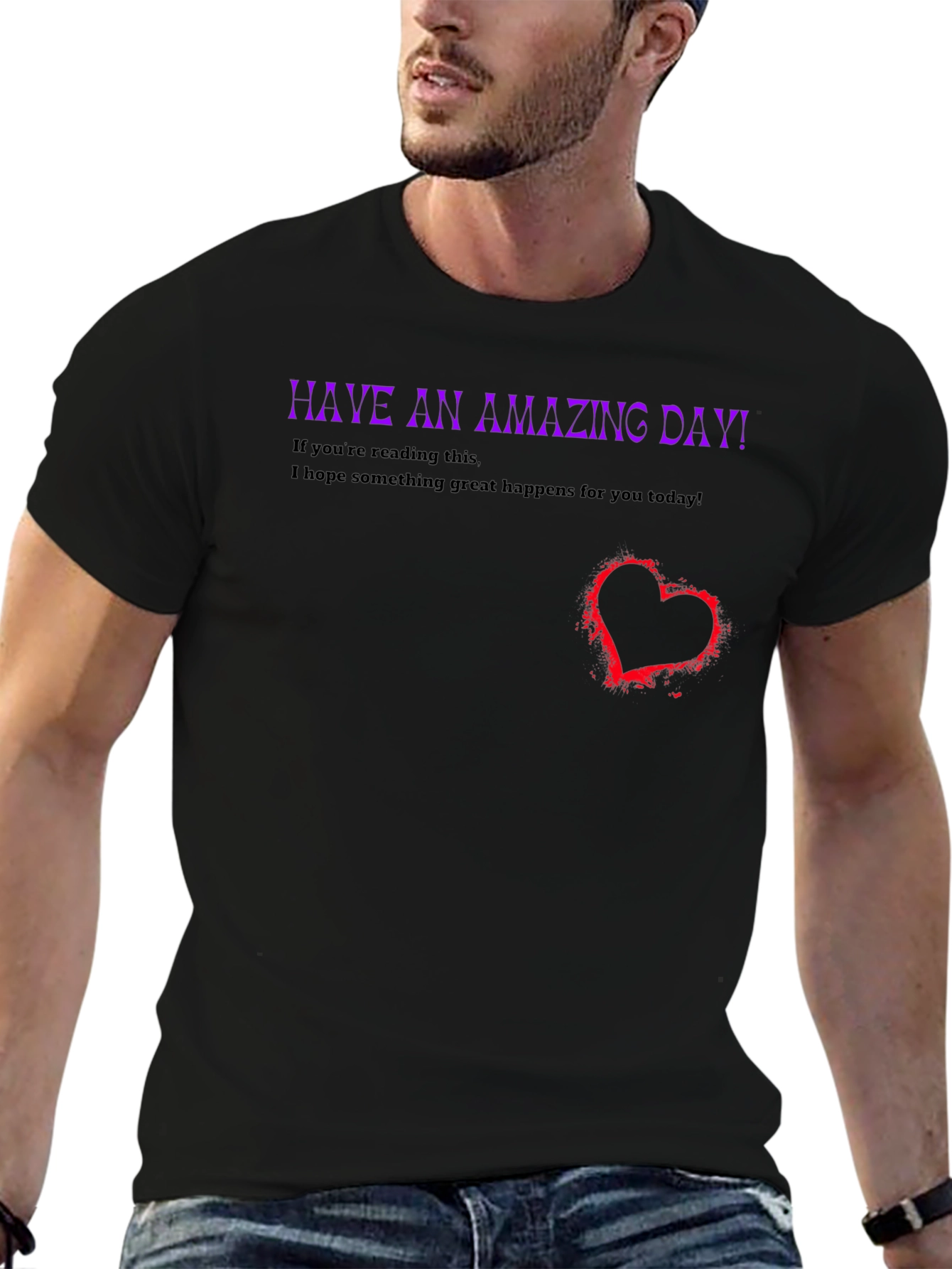 Amazing Day T-Shirt - Inspirational & Stylish