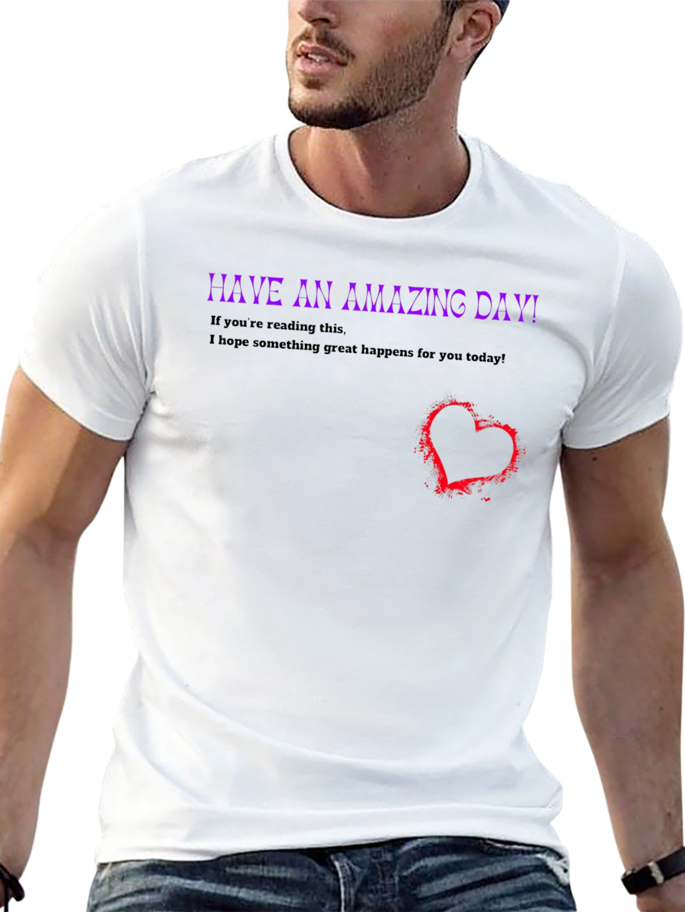 Amazing Day T-Shirt - Inspirational & Stylish