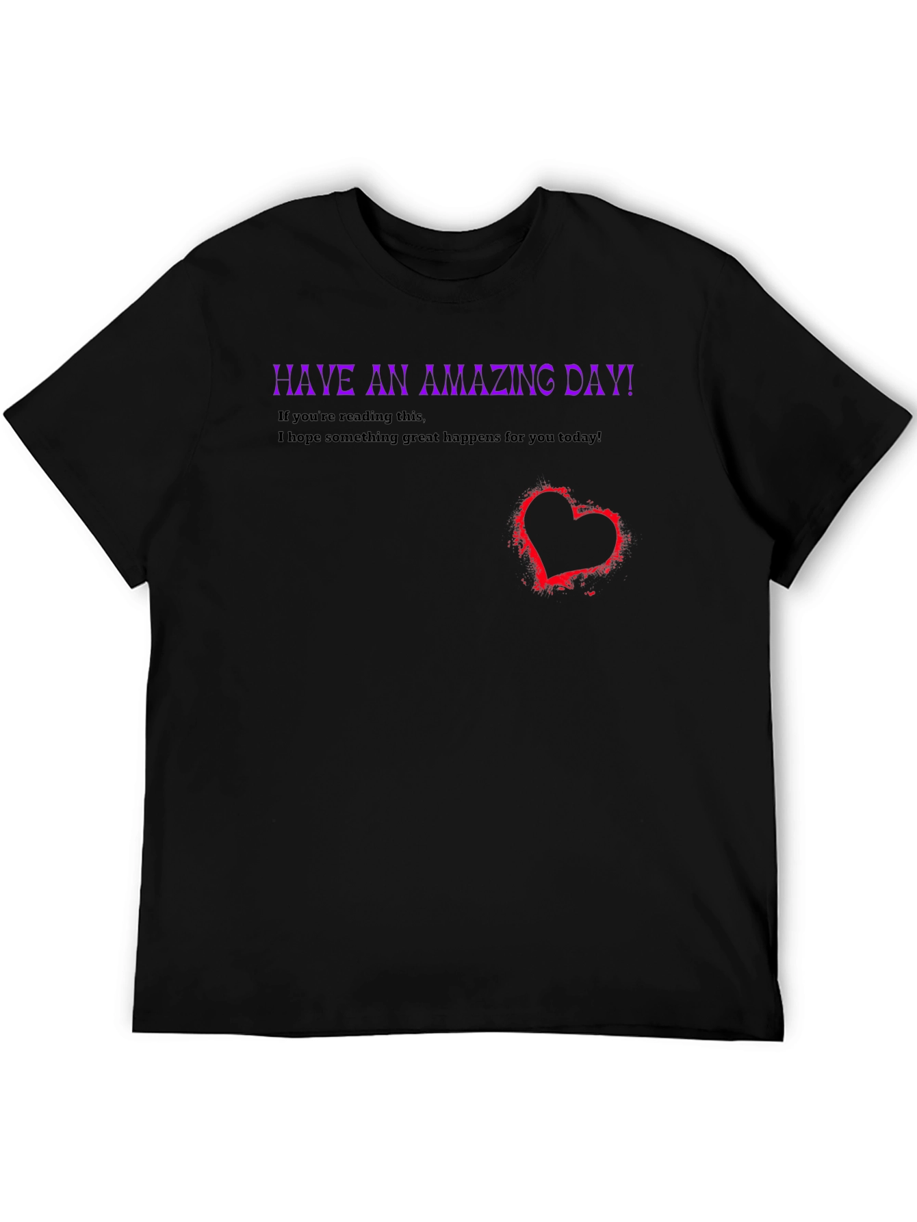Amazing Day T-Shirt - Inspirational & Stylish