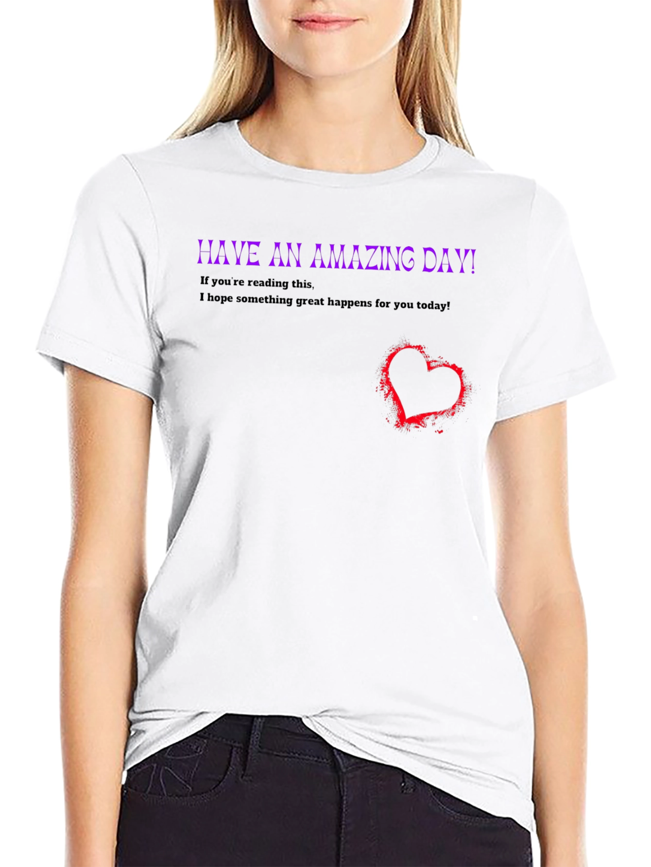 Amazing Day T-Shirt - Inspirational & Stylish