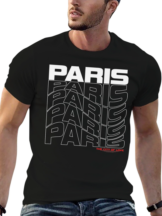 Paris City of Love Graphic Tee