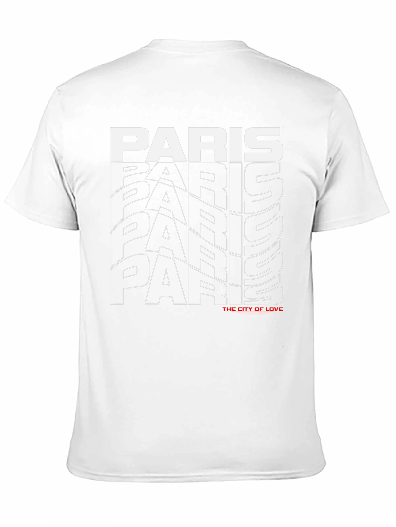 Paris City of Love Graphic Tee