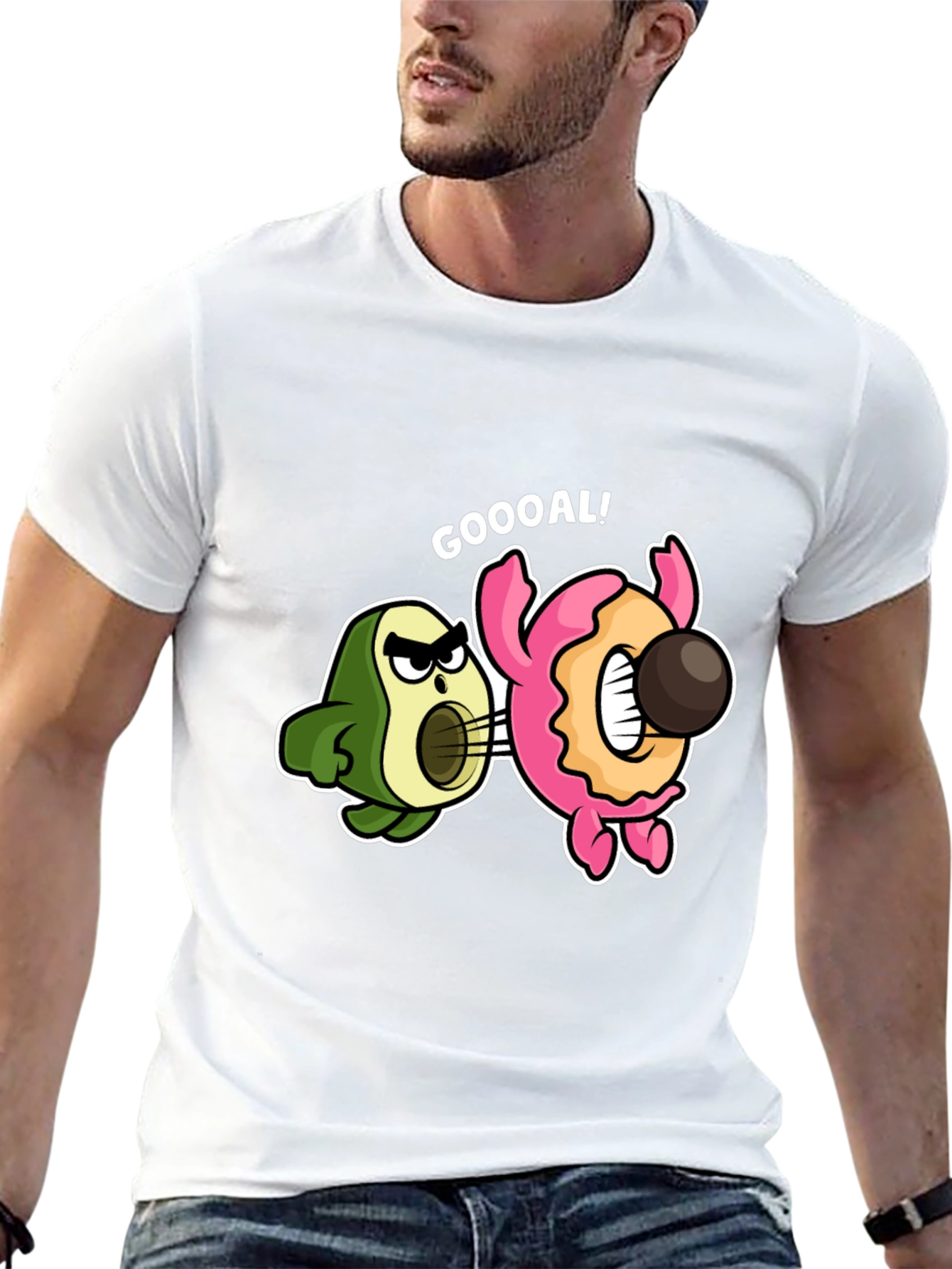 Avocado Kicks Donut T-Shirt