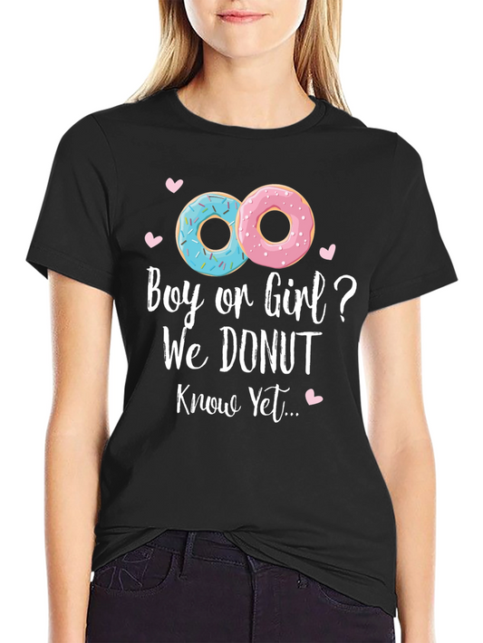 Boy or Girl? We Donut Know T-Shirt