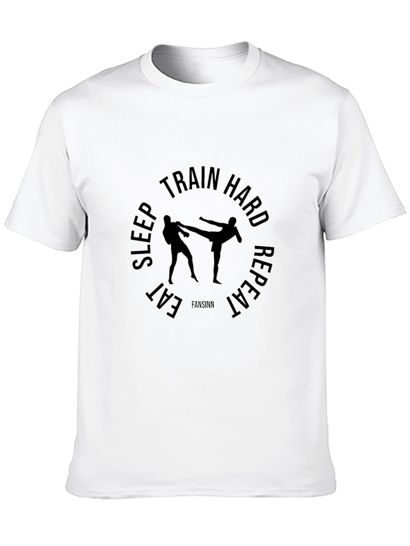 Martial Arts Training Black T-Shirt