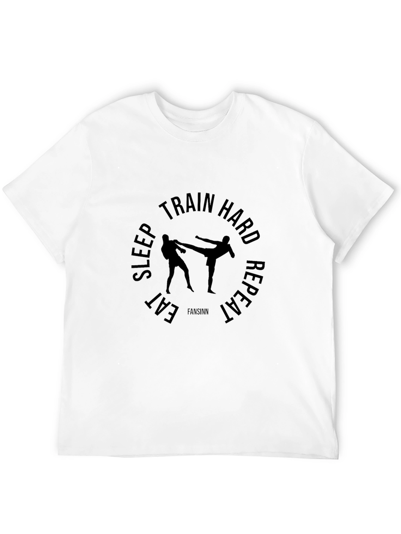 Martial Arts Training Black T-Shirt