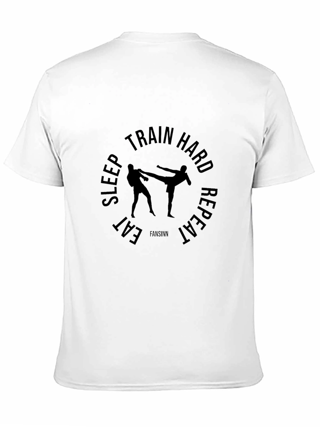 Martial Arts Training Black T-Shirt