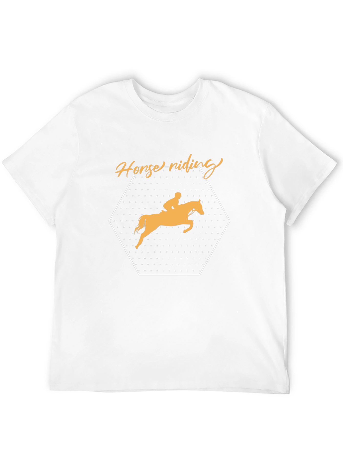Horse-Riding Graphic Tee - Equestrian Style