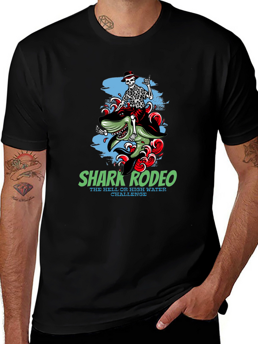 Shark Rodeo T-Shirt - Hell or High Water Challenge