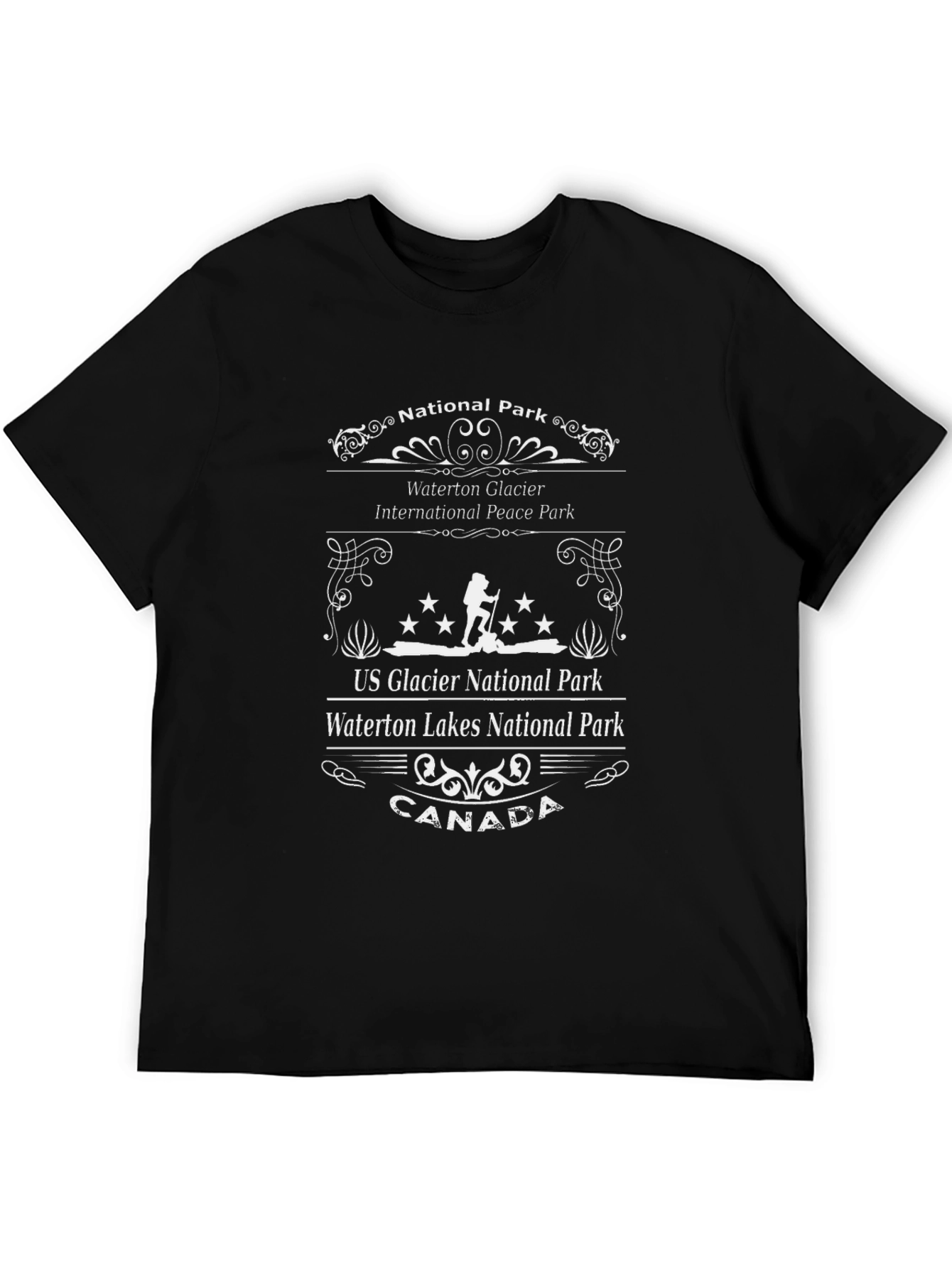 National Park T-Shirt - Glacier & Waterton Lakes
