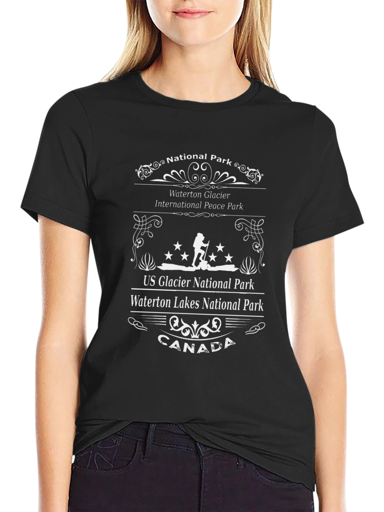 National Park T-Shirt - Glacier & Waterton Lakes
