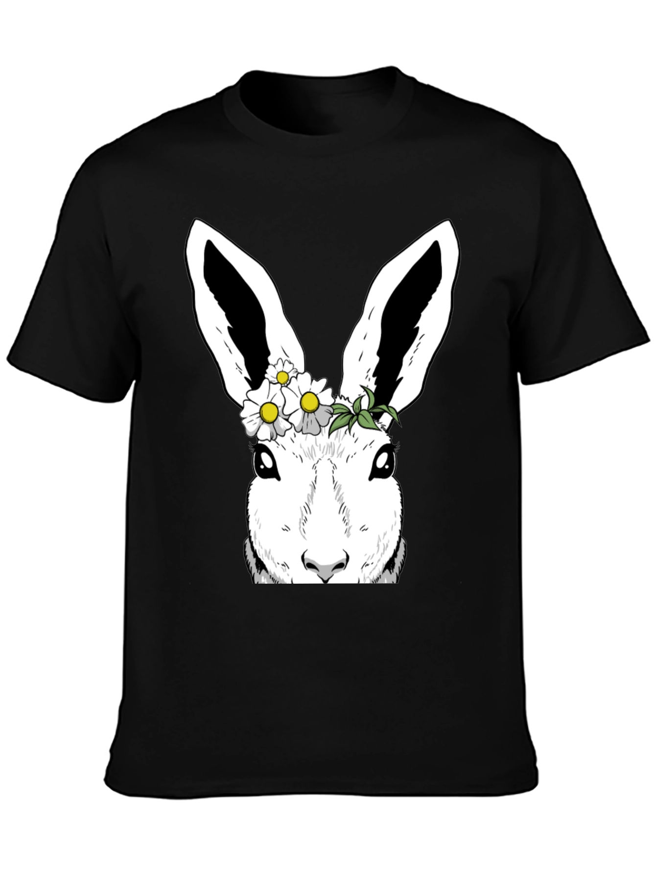Bunny Flower Crown Graphic Tee