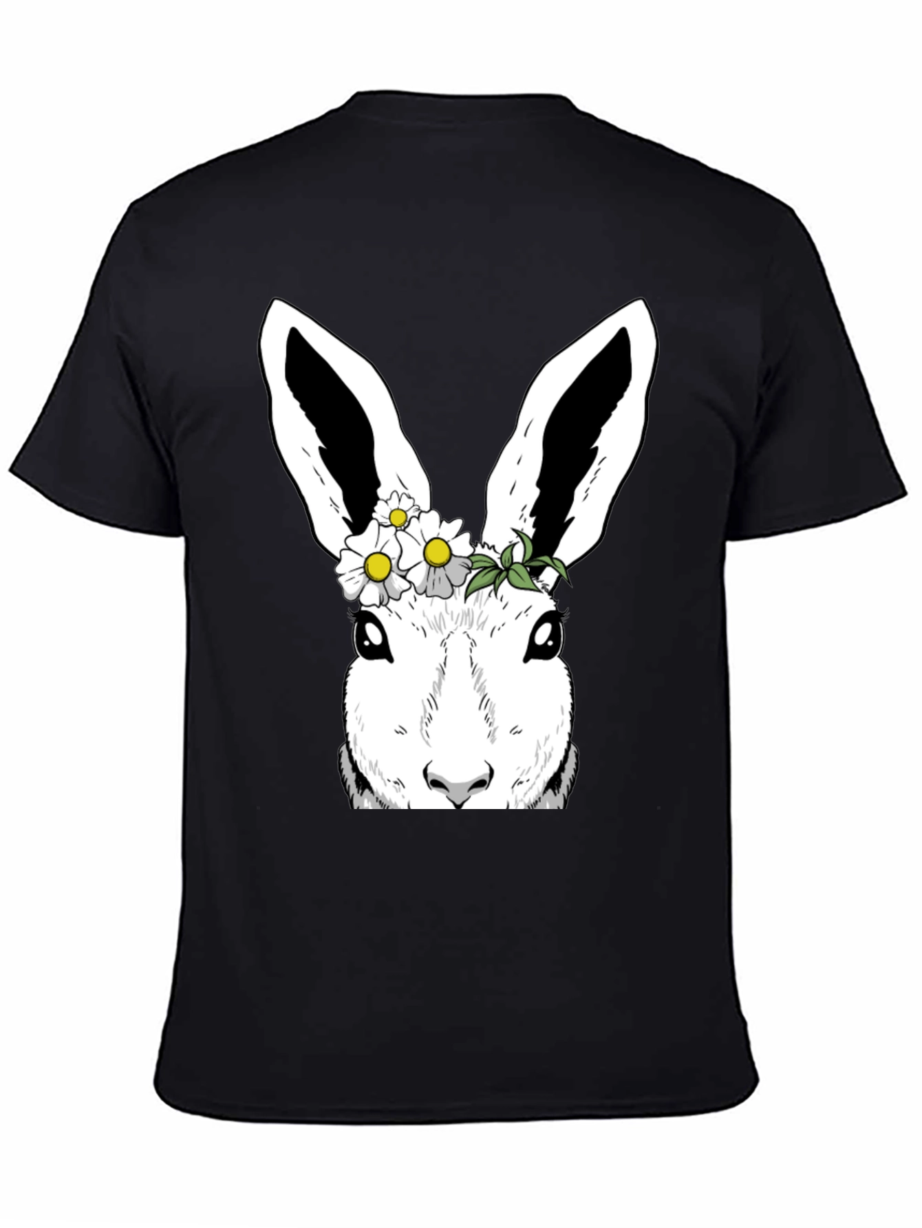 Bunny Flower Crown Graphic Tee