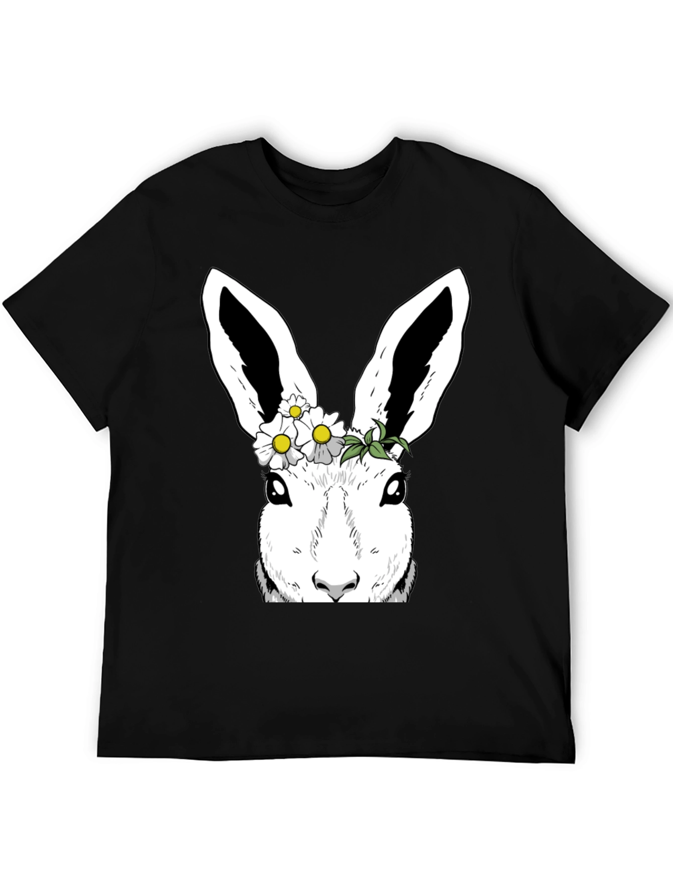 Bunny Flower Crown Graphic Tee
