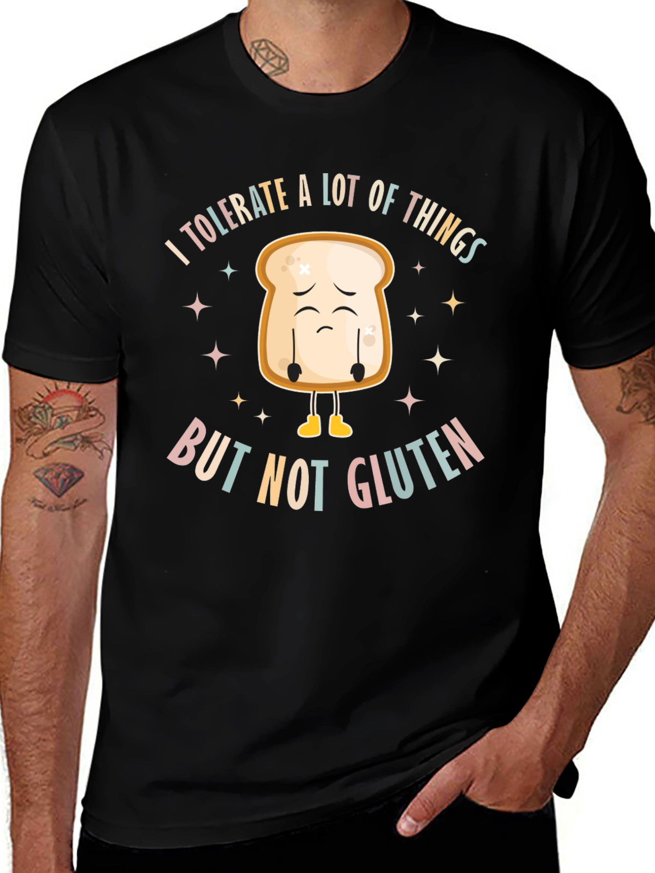 Gluten Intolerance T-Shirt - Funny Food Allergy Tee