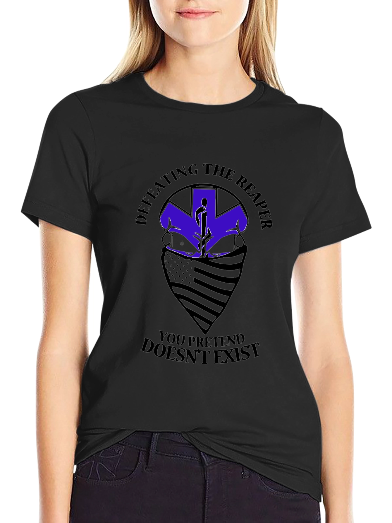 Defeating the Reaper Graphic Tee