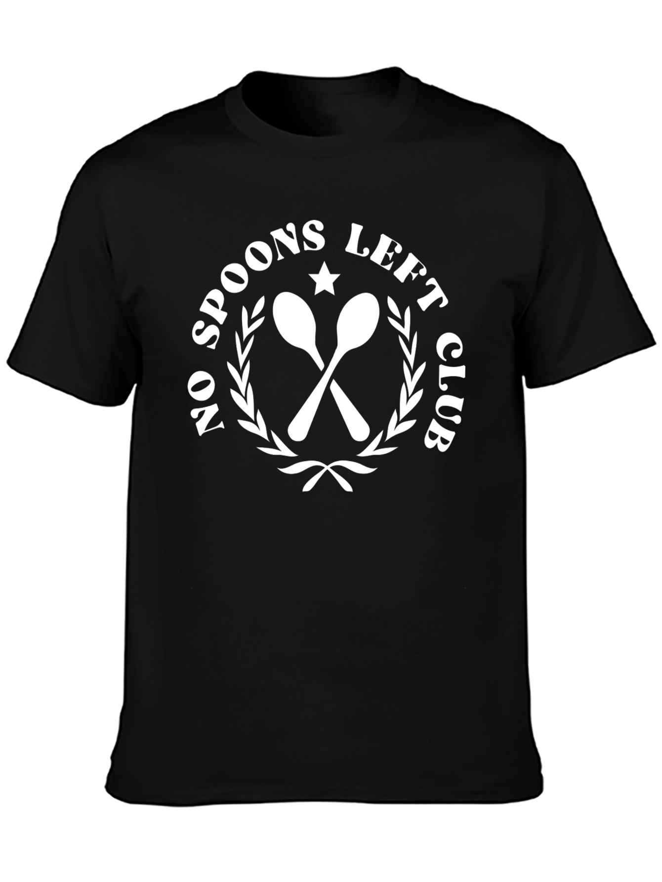 No Spoons Left Club Graphic Tee