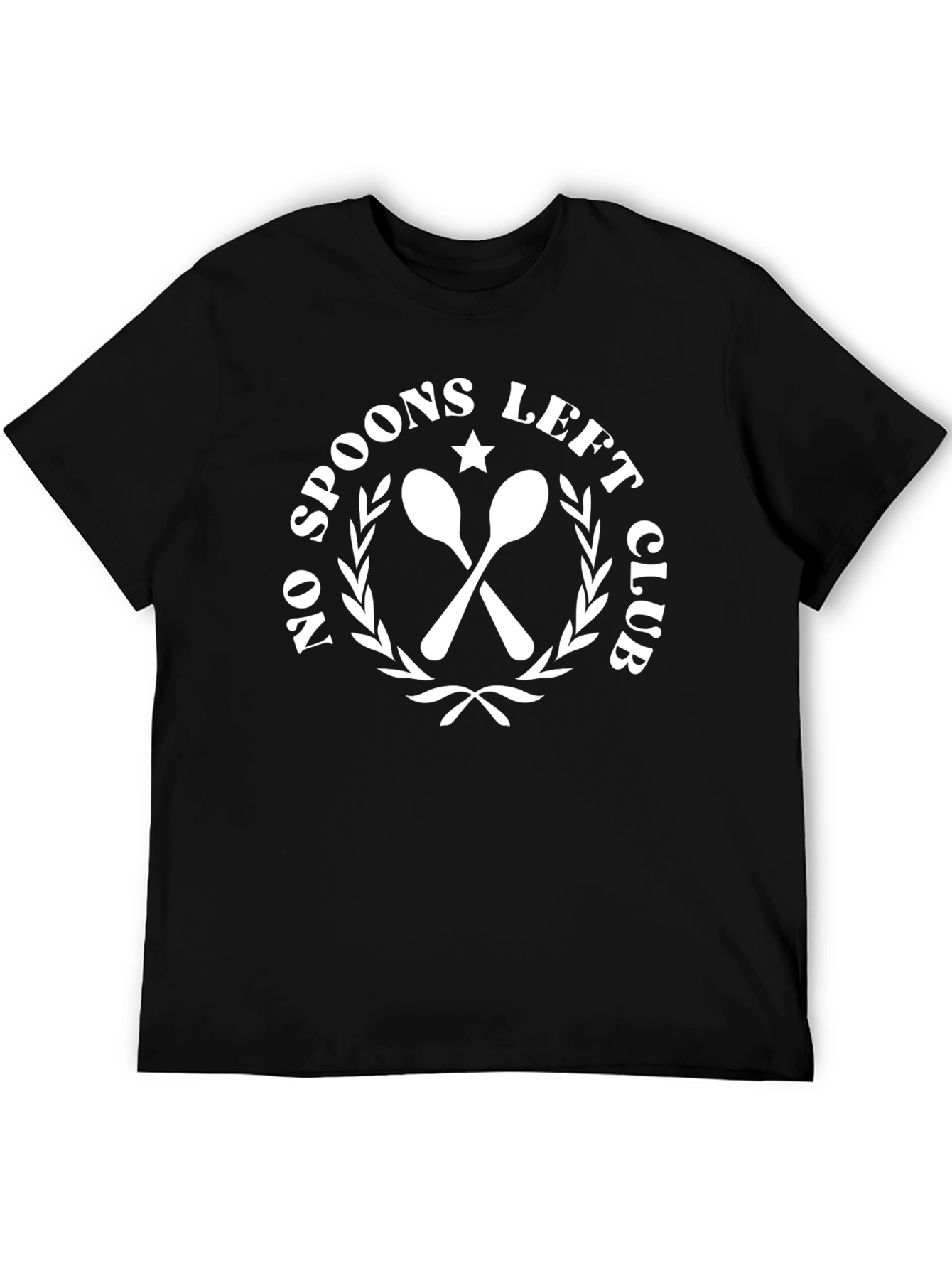 No Spoons Left Club Graphic Tee