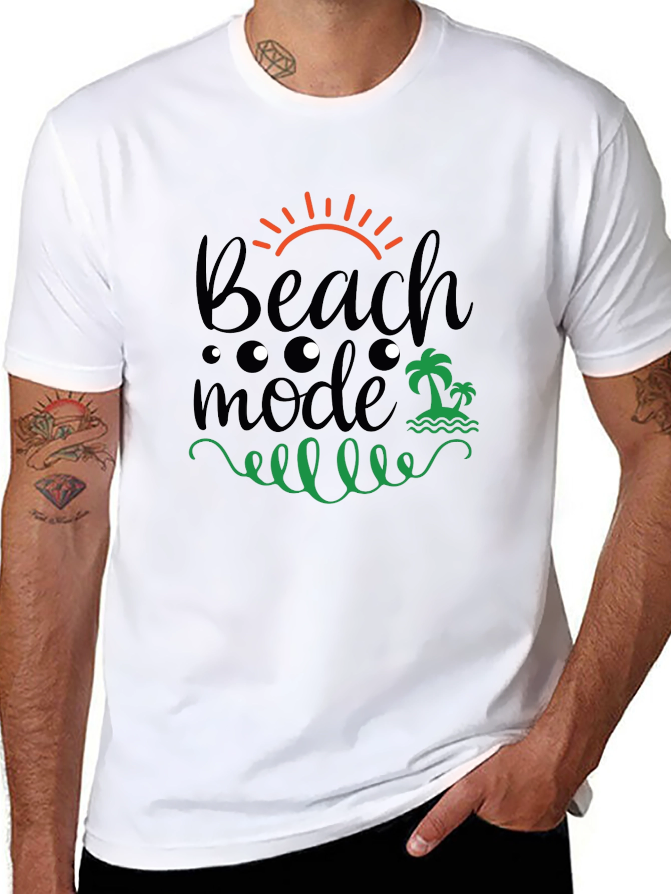 Beach Mode Graphic Tee - Summer Vibes